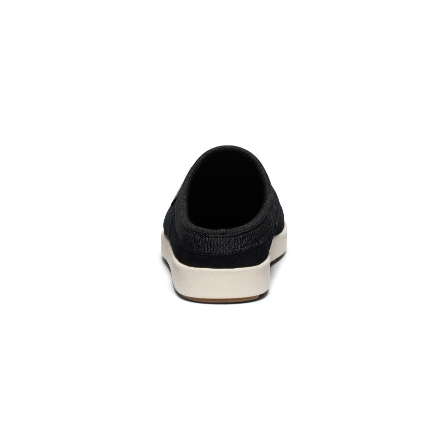 Women's Elle Suede Mule Slip-On Shoes - Black/Birch | Comfortable & Stylish Loafers for Casual Wear, Office & Everyday Outfits