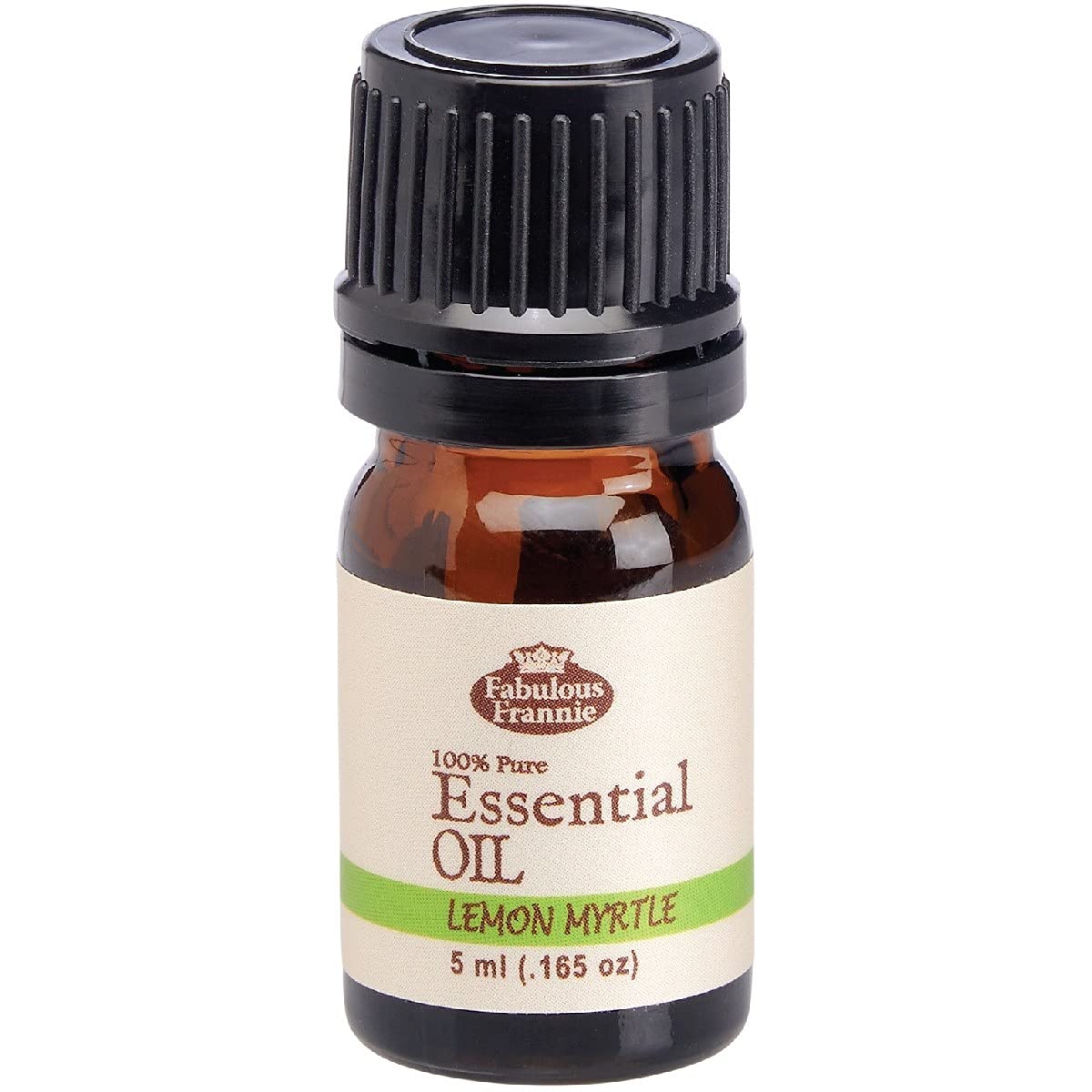 Fabulous Frannie Lemon Myrtle Essential Oil 5ml - 100% Pure Natural Undiluted Therapeutic Grade Aromatherapy Oil for Diffusers, Massage & Skin Care