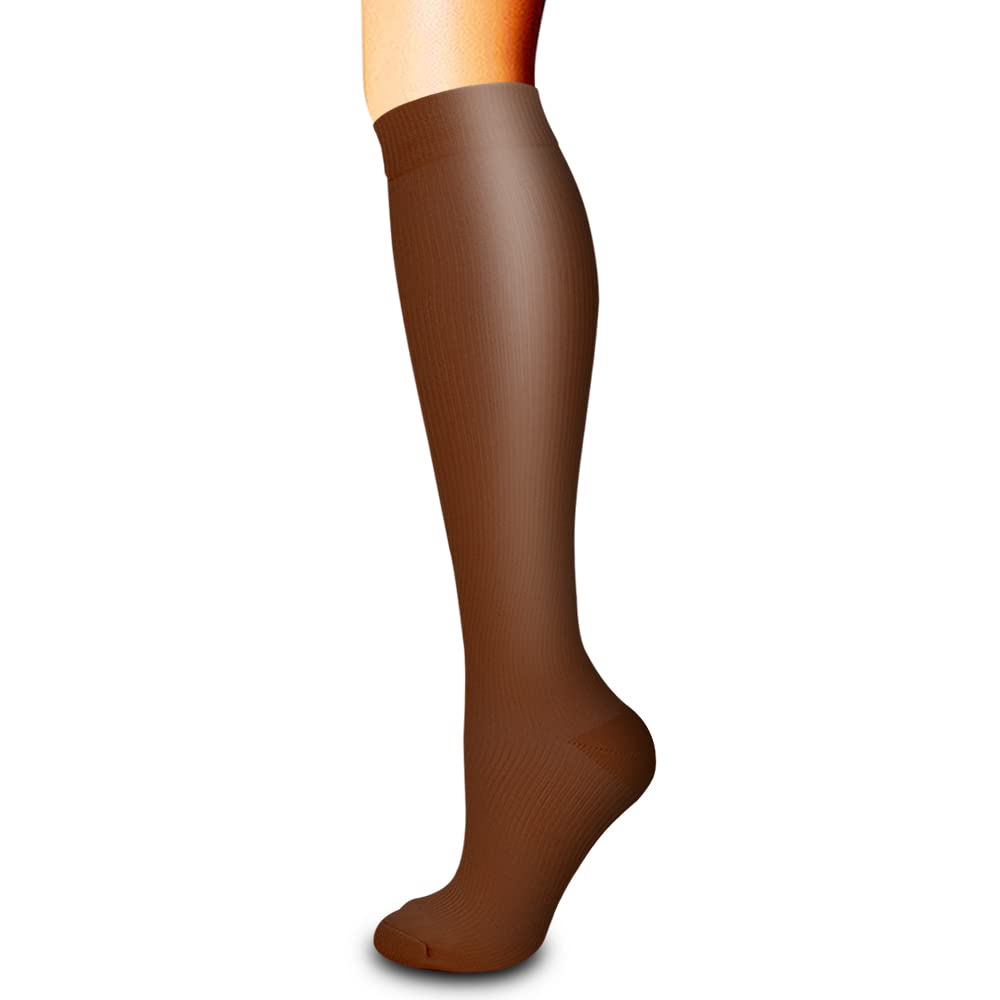 Best Copper Compression Socks for Women & Men - Improve Blood Circulation & Recovery - Ideal for Running, Nursing, Pregnancy, Travel & Daily Wear