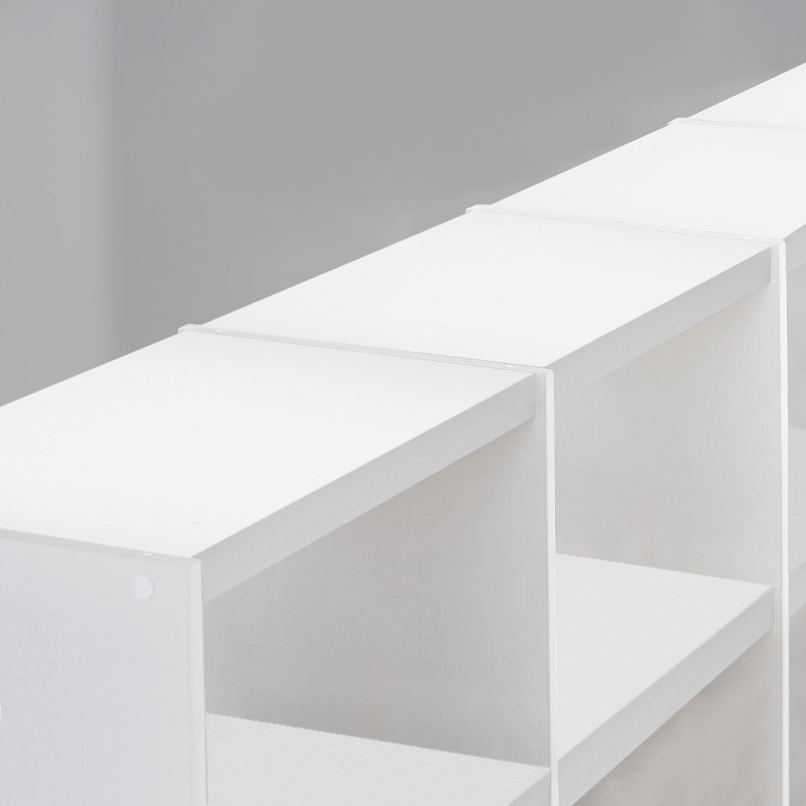 YOMO 2x2 Modular Bookshelf - Modern Wooden Shelf for Home & Office Storage - Perfect for Living Room, Bedroom, or Study Organization