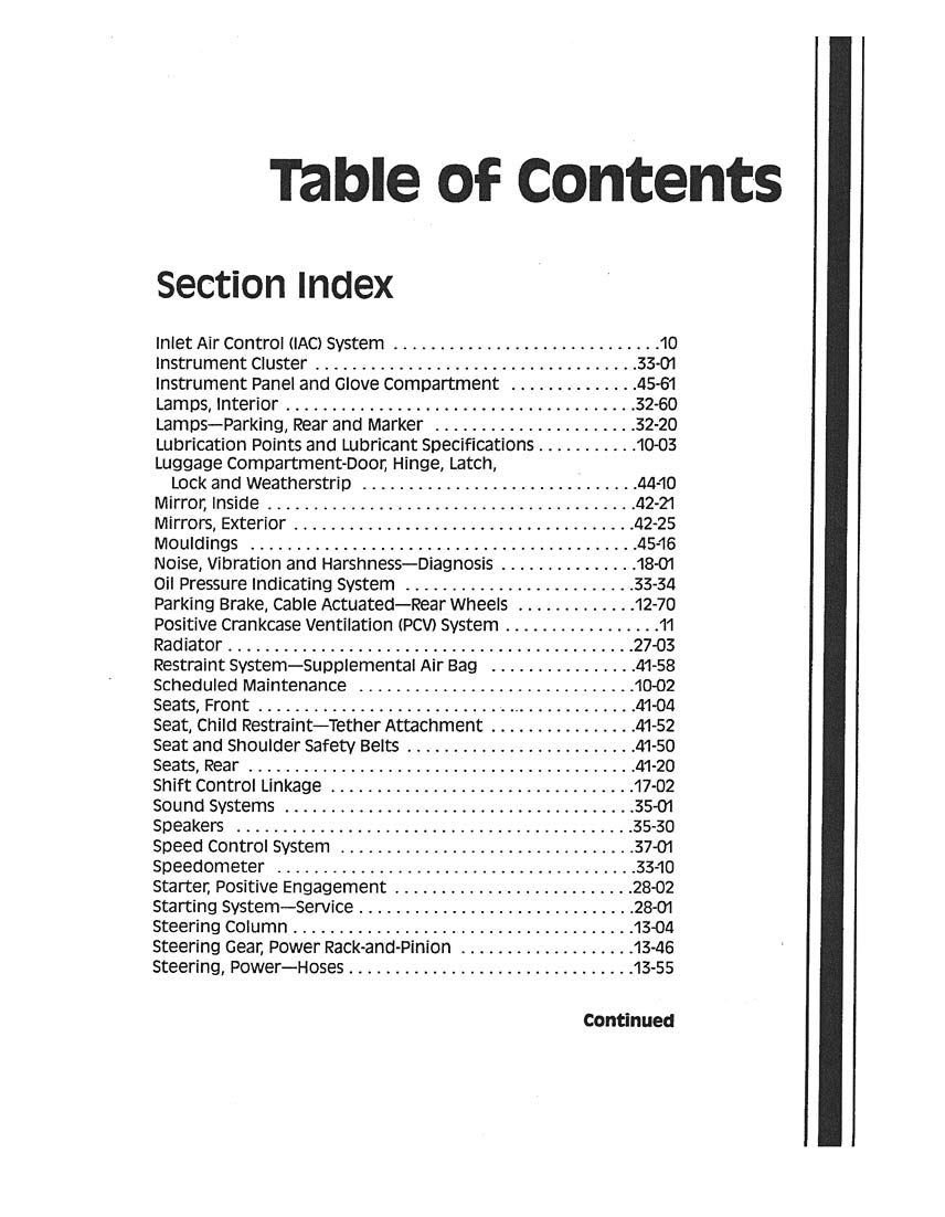 1991 Mercury Capri Shop Service Repair Manual - Engine, Drivetrain, Electrical & Body | Bishko Automotive Literature | DIY Car Maintenance & Restoration Guide
