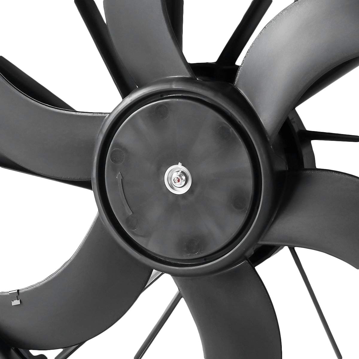 DNA MOTORING OEM-RF-0076 Black Radiator Cooling Fan - Direct Replacement for 2008-2016 Dodge Grand Caravan & Chrysler Town & Country 3.6L V6 - Improved Cooling Efficiency - Perfect for Engine Overheating Prevention & Summer Driving