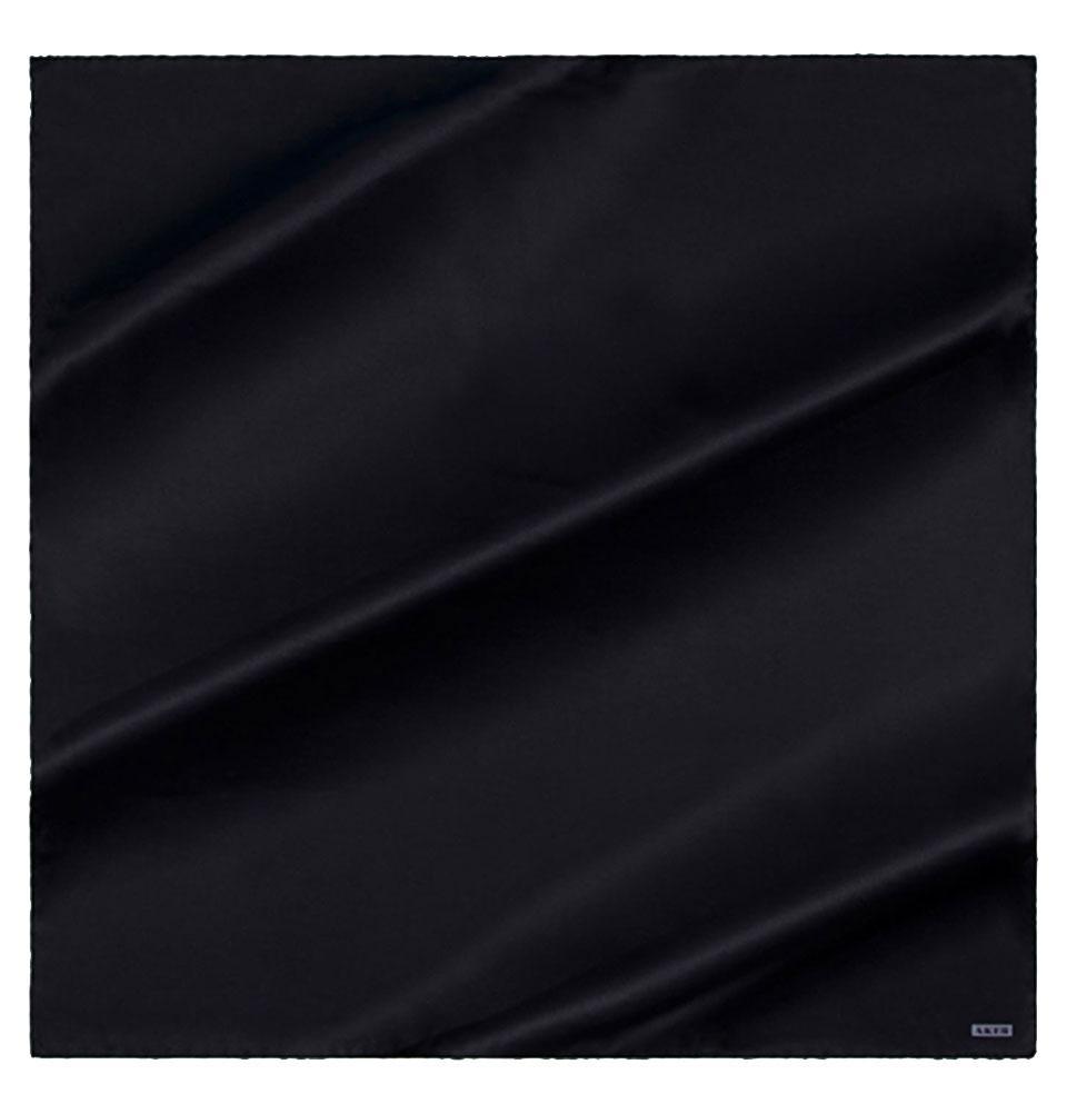 Premium Aker Turkish Silk Hijab Scarf - Lightweight & Breathable for Spring/Summer - Solid Black (#6764) - Perfect for Daily Wear, Prayer, and Special Occasions