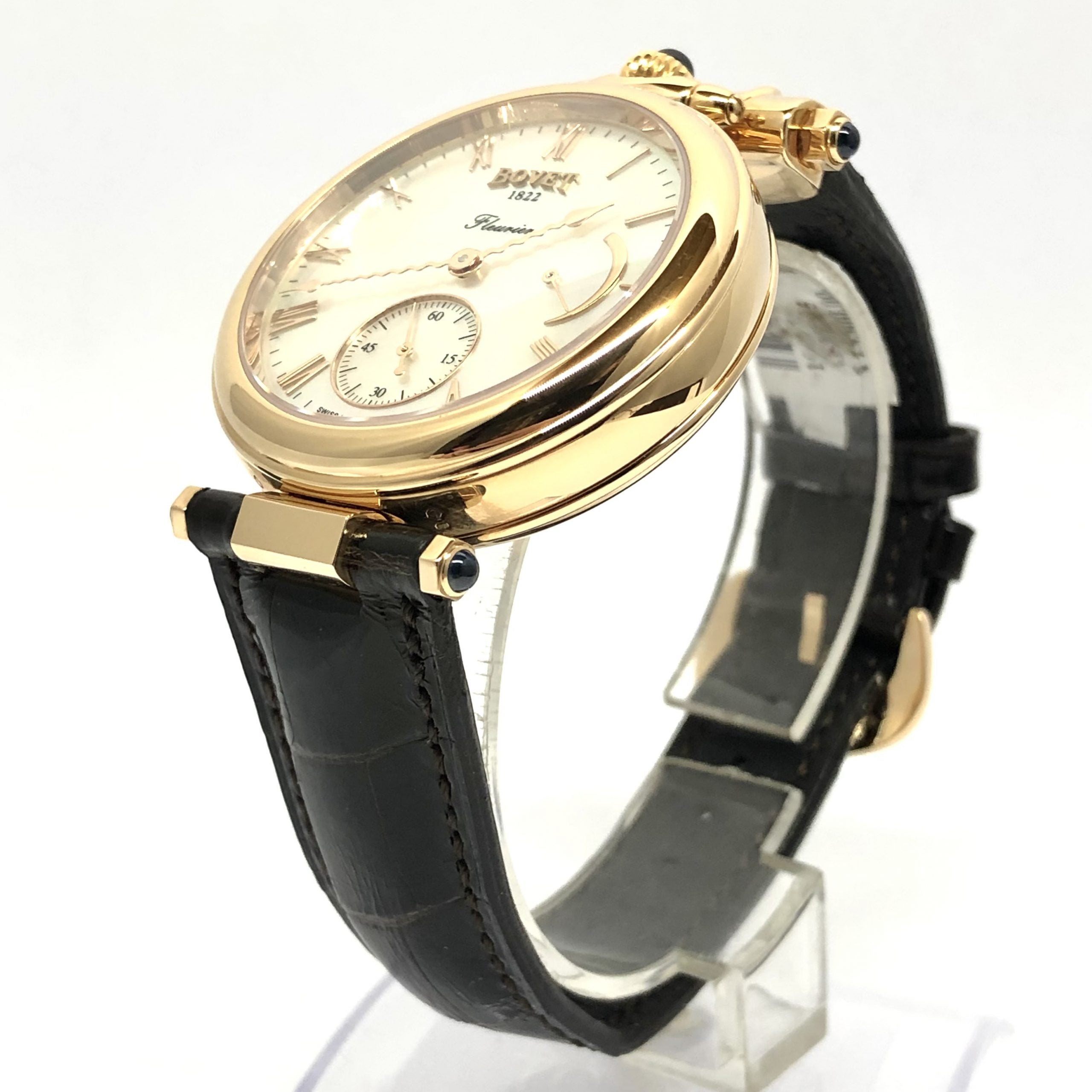 Bovet Fleurier 39mm Amadeo Rose Gold 18K Black Women's Luxury Watch - Elegant Timepiece for Formal Events & Special Occasions
