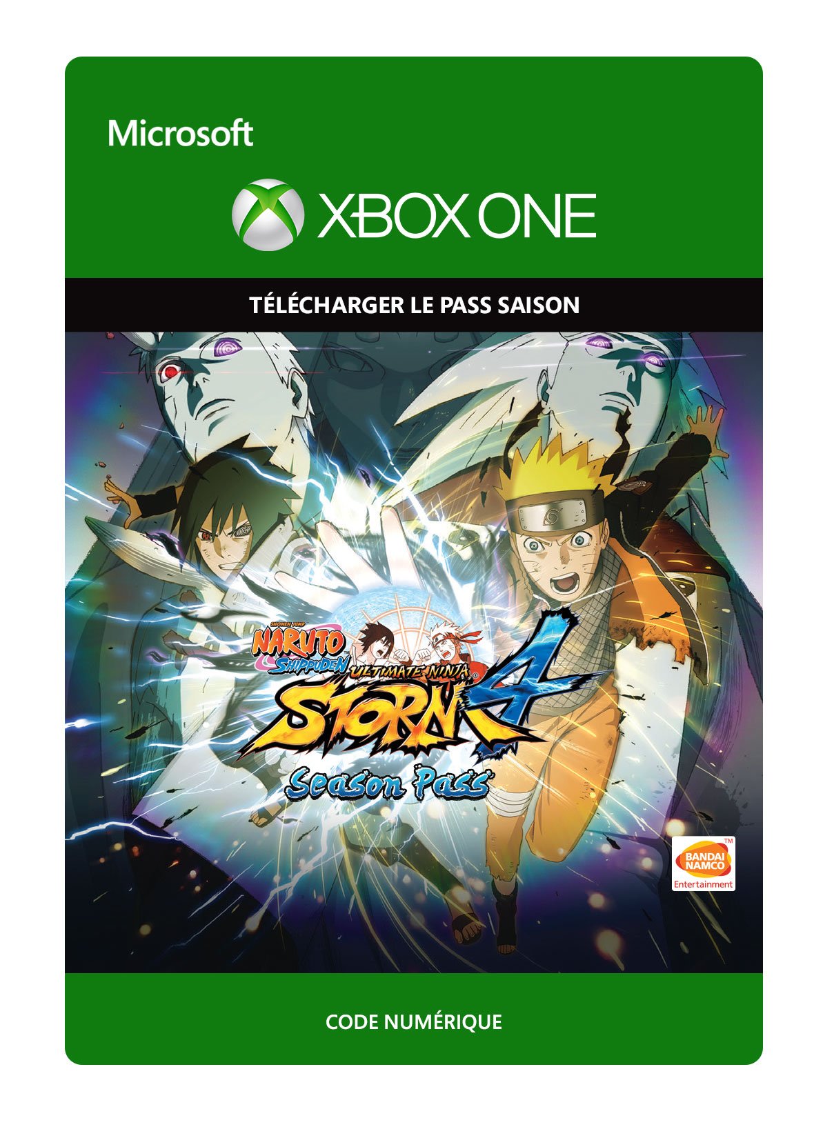 Naruto Shippuden: Ultimate Ninja Storm 4 Season Pass - Xbox One Digital Download Code | Full DLC Bundle | Action Fighting Game for Anime Fans | Perfect for Multiplayer Battles & Story Mode Completion
