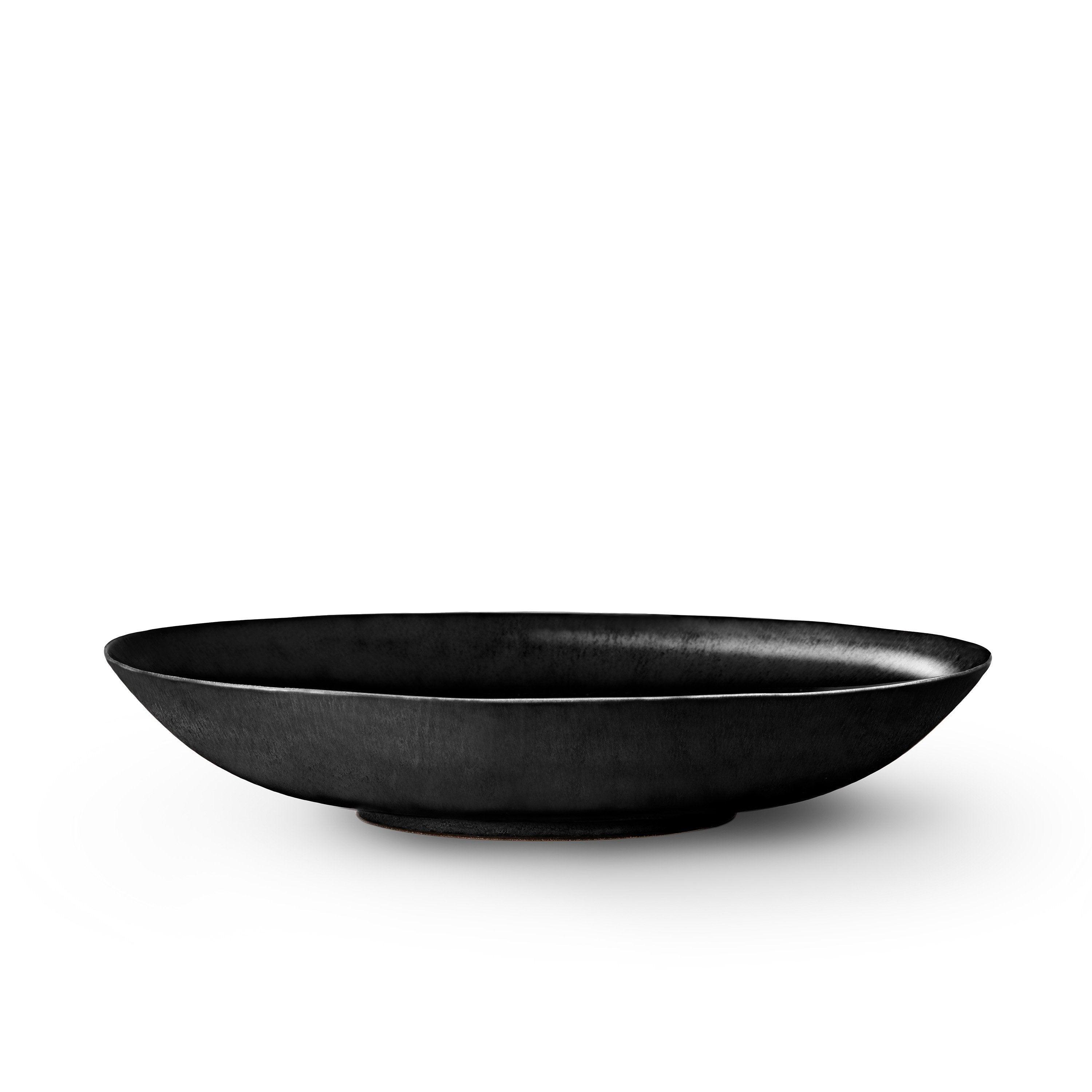 Terra Coupe Bowl - Premium Iron Serving Bowl for Salads, Pasta & Desserts - Elegant Tableware for Dining & Entertaining