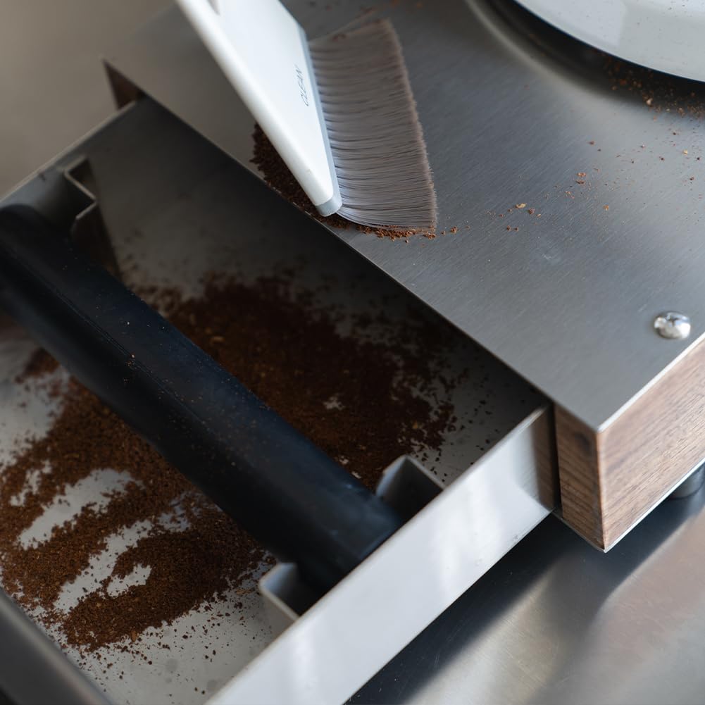 Stainless Steel Espresso Knock Box with Removable Drawer & Knock Bar - Detachable Coffee Grounds Container with Non-Slip Base for Home, Office & Coffee Shops | Perfect for Baristas & Coffee Enthusiasts