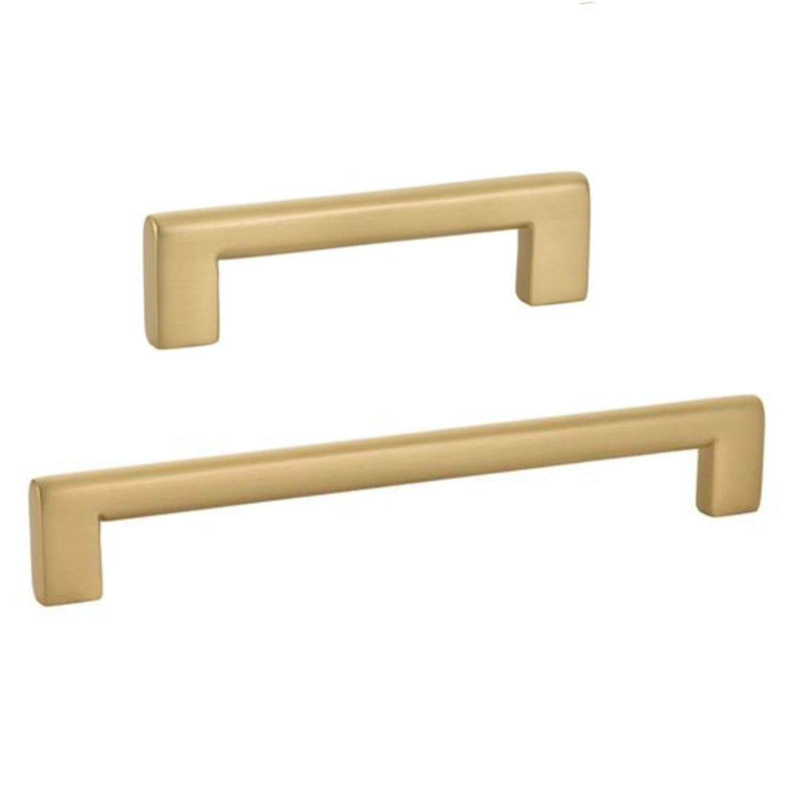Luxury Satin Brass Drawer Pulls & Cabinet Knobs - Elegant Hardware for Kitchen, Bathroom & Furniture Upgrade | Home Decor & DIY Renovation