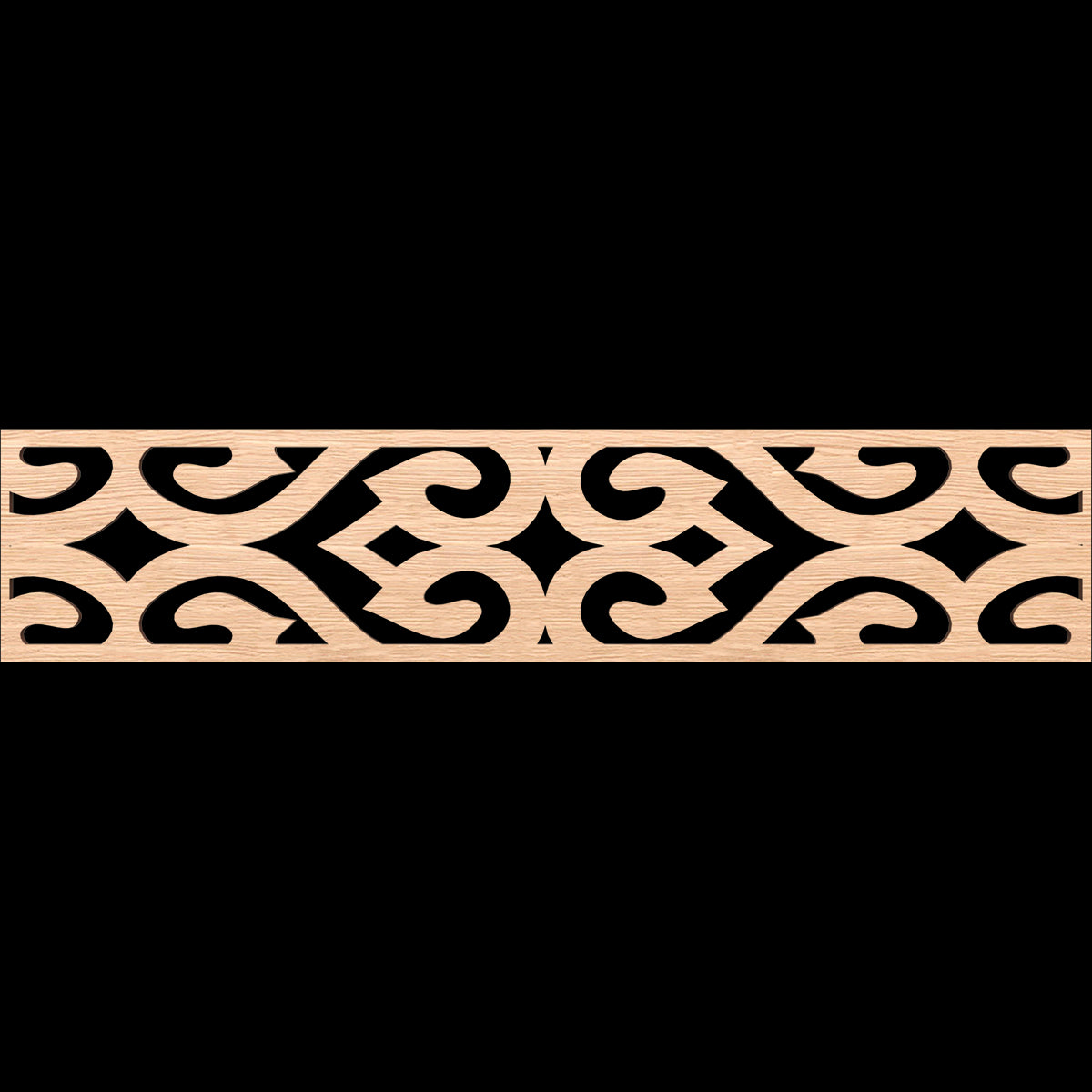 Keene Fretwork Moulding - Decorative Wood Trim for Home & Furniture | Perfect for DIY Projects, Wall Paneling and Cabinet Accents