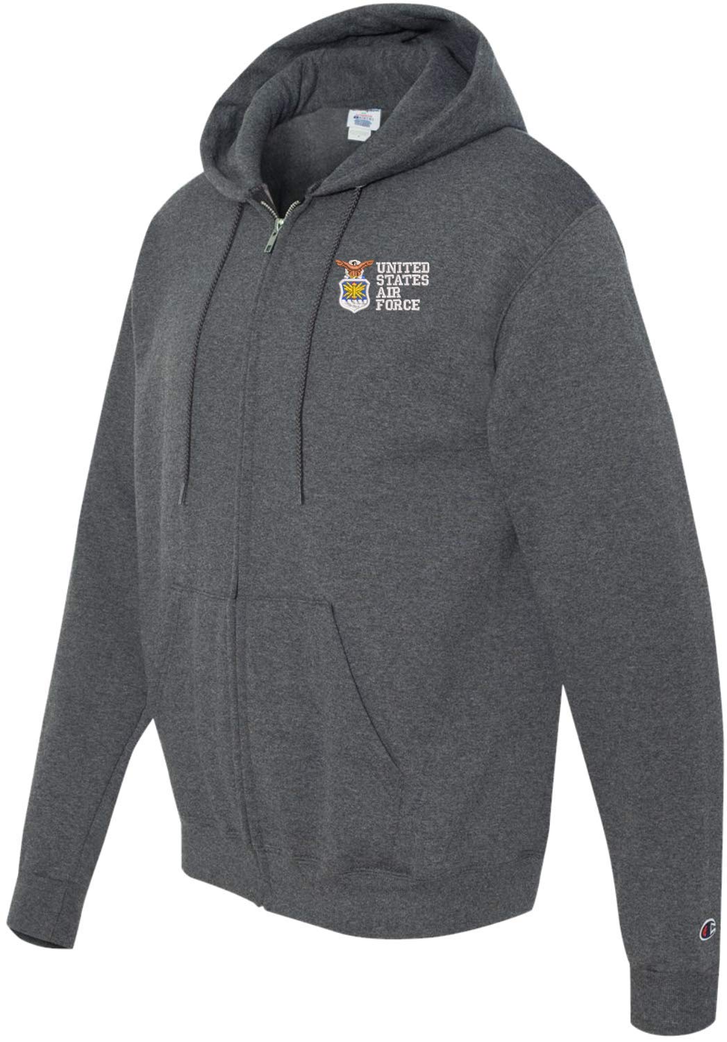 US Air Force Full Zip Hoodie - Military Inspired Jacket for Men & Women | Casual Wear, Outdoor Activities & Patriotic Events