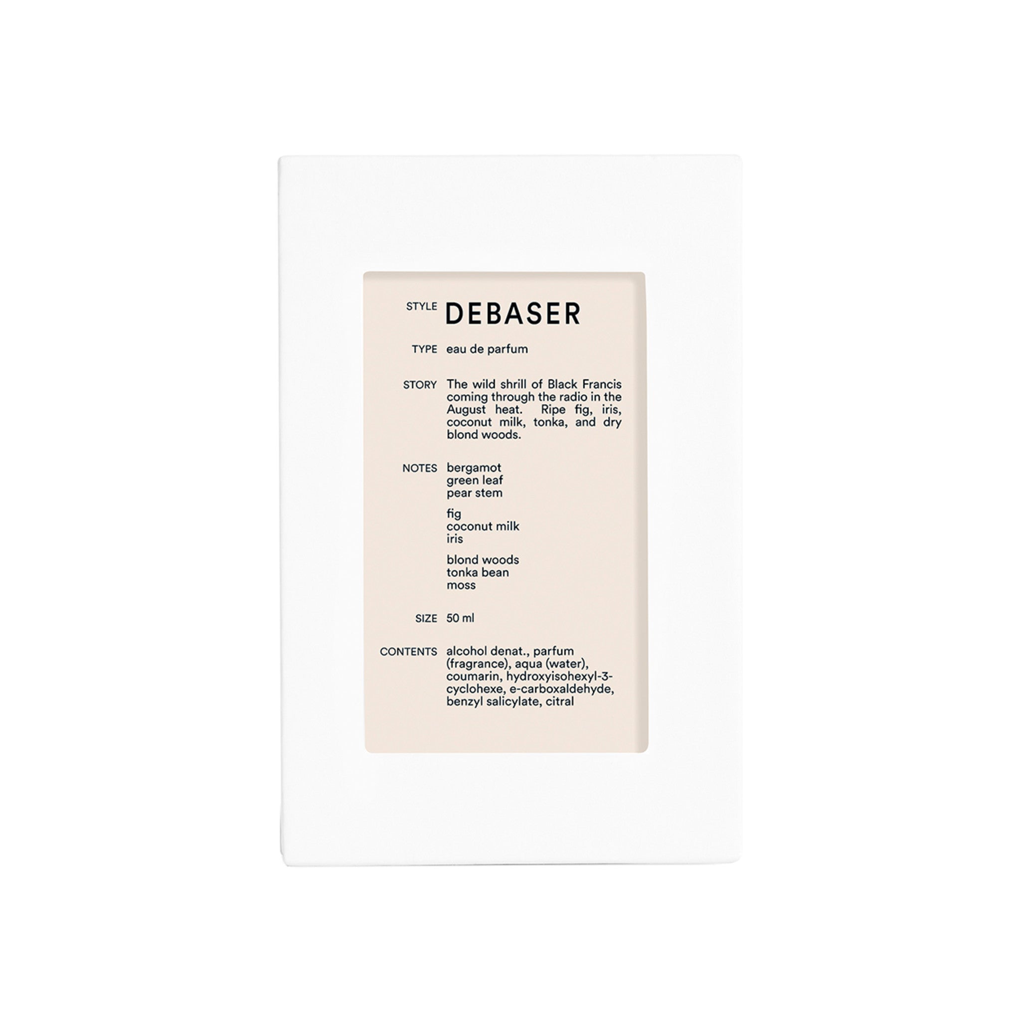 Debaser Eau de Parfum - Fresh Floral Fragrance for Women | Long-Lasting Perfume Spray | Perfect for Date Night & Special Occasions