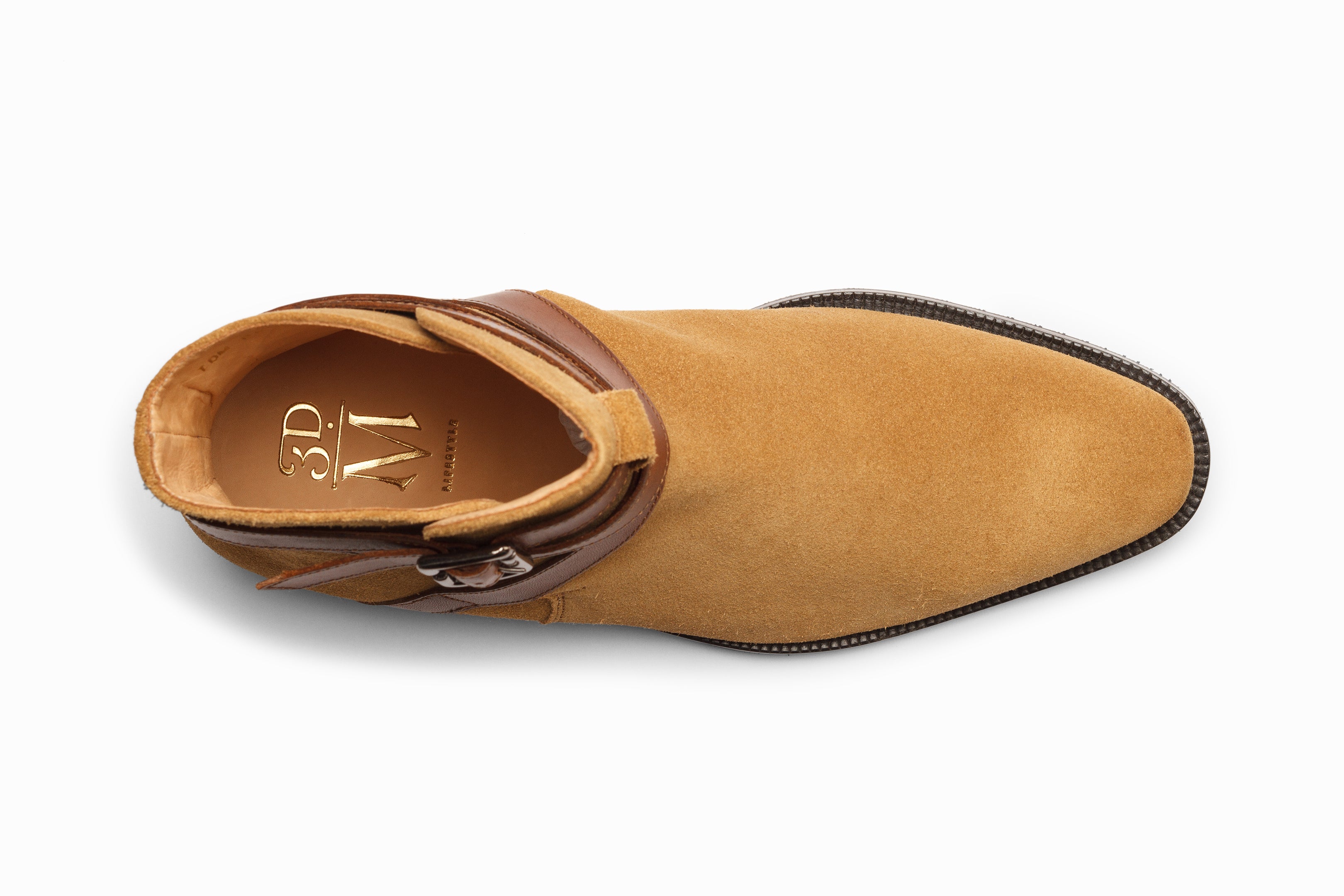 Men's Jodhpur Boots in Camel Suede Leather - Stylish Ankle Boots for Casual Wear & Western Fashion Outfits