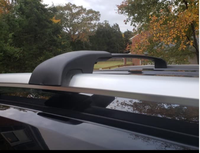 BrightLines Universal Roof Rack Cross Bars for Volkswagen Atlas (2017-2025) - Heavy Duty Aluminum Cargo Carrier for SUVs, Camping Gear & Outdoor Adventures