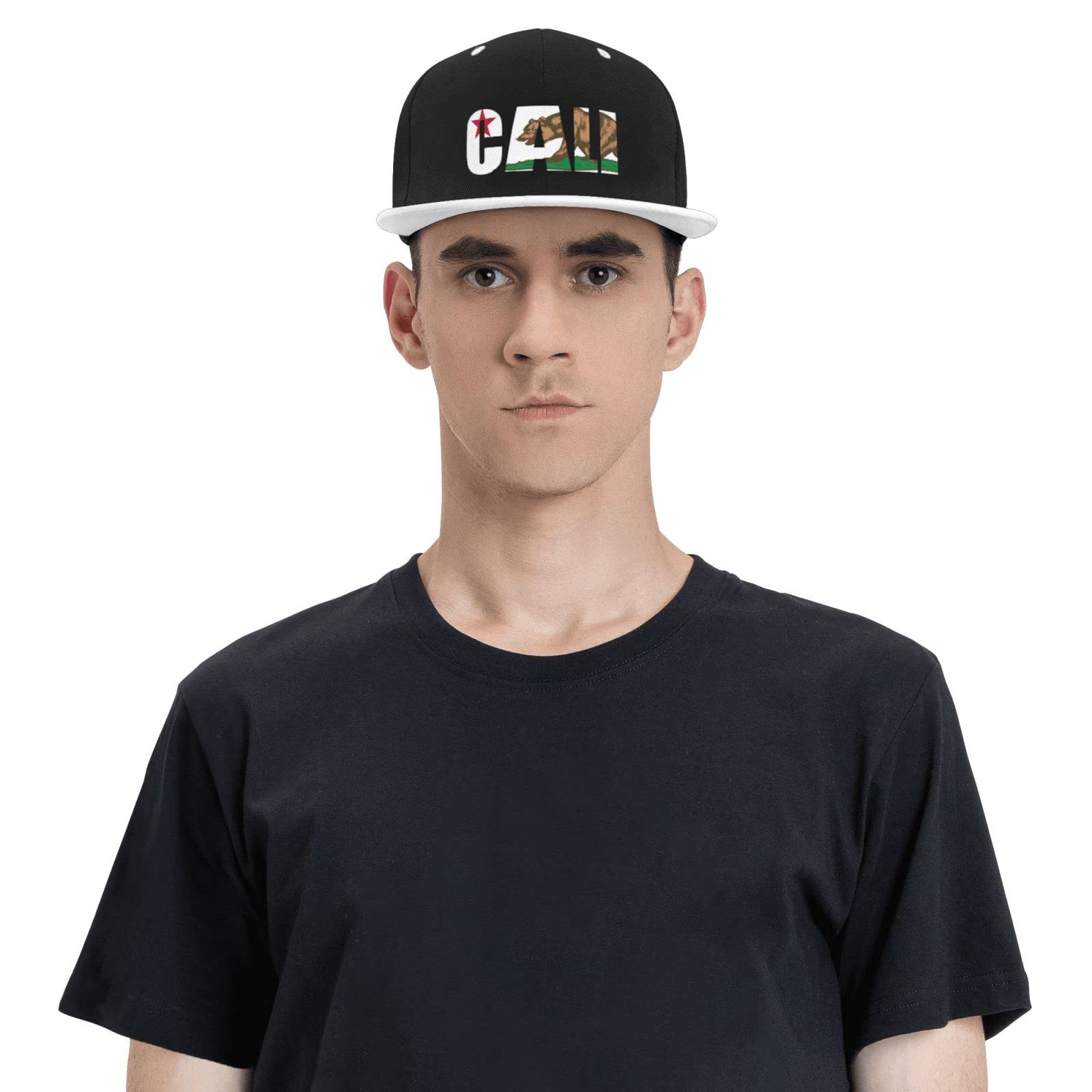 California Bear Flag Trucker Hat - Funny Baseball Cap for Men & Women, Unisex Dad Hat, Sun Protection - Perfect for Outdoor Activities, Sports, and Casual Wear