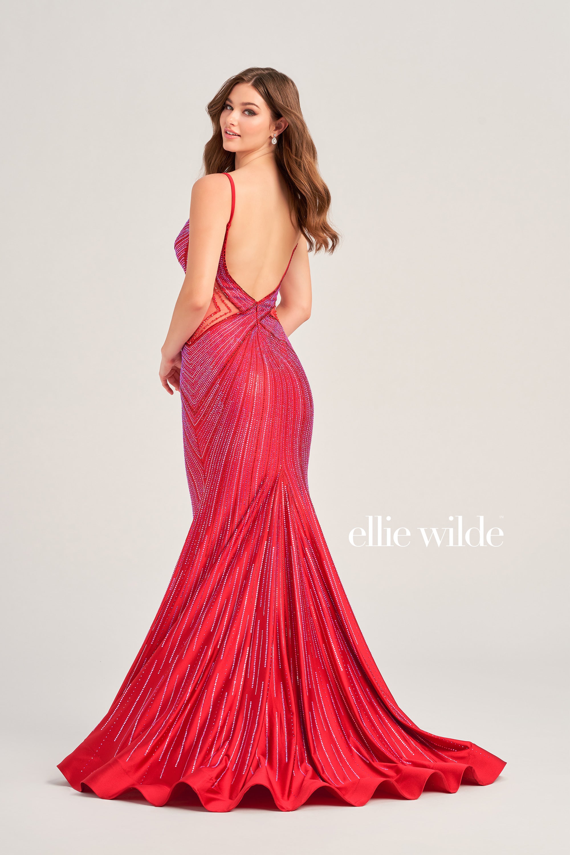 Ellie Wilde EW35001 Elegant Evening Gown - Perfect for Prom, Homecoming, and Formal Events