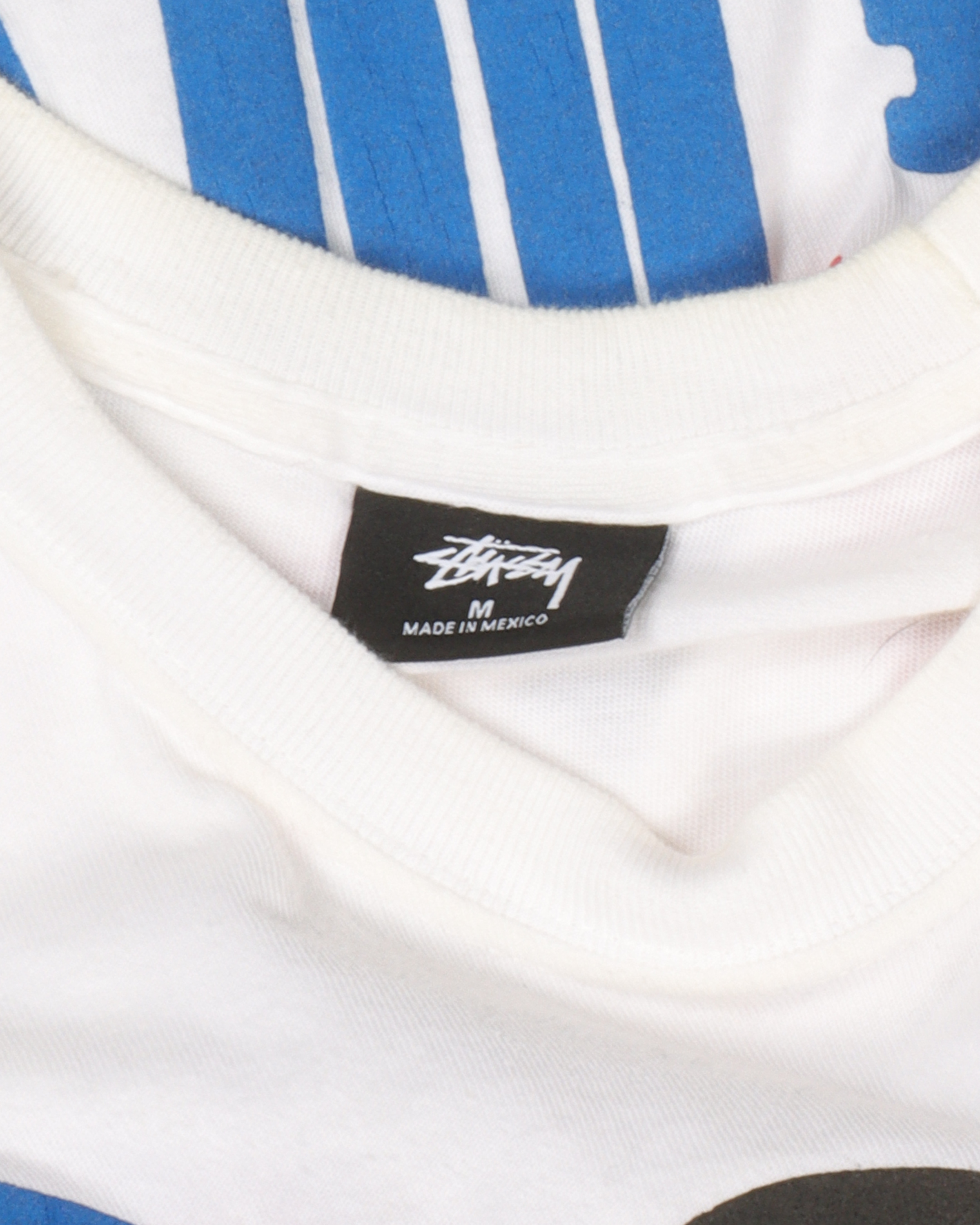 Stussy DSM LA 4th of July Patriotic Long Sleeve T-Shirt - American Flag Graphic Tee for Independence Day Celebrations & Streetwear Fashion