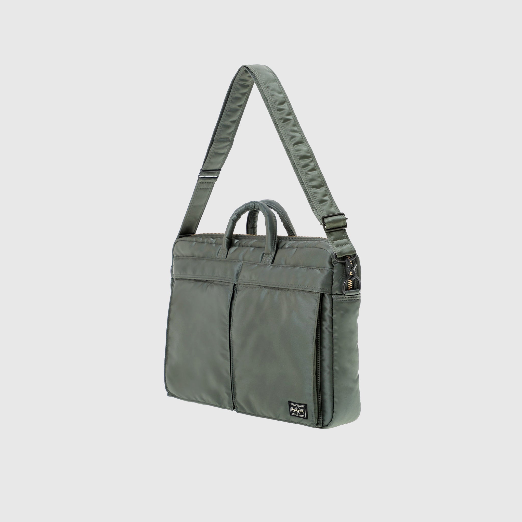 Tanker 2-Way Document Bag - Waterproof & Durable Business Messenger Bag for Office, Travel, and School - Perfect for Laptops, Files, and Essentials