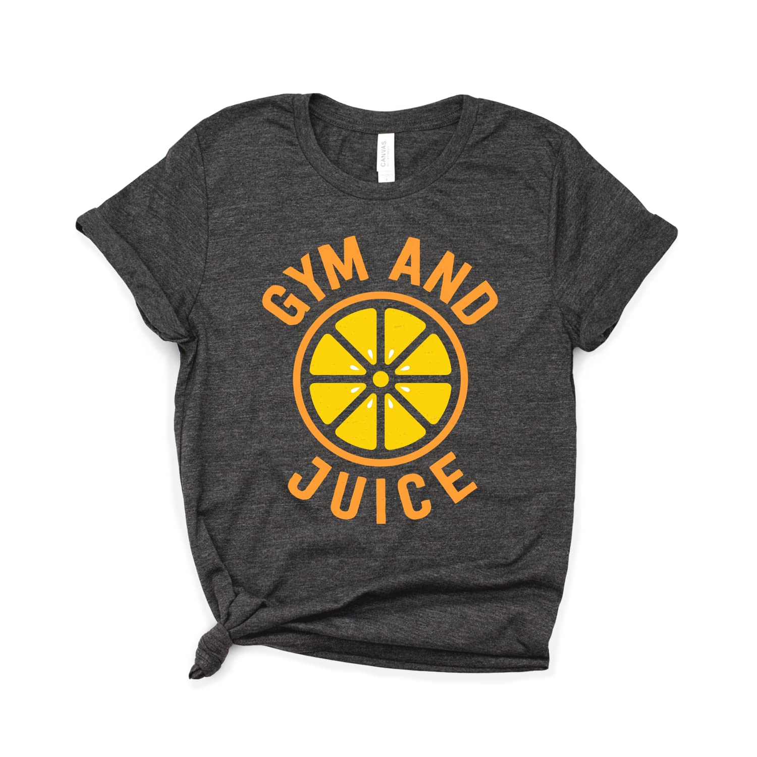 Funny Gym And Juice T-Shirt - Soft Unisex Workout Tee for Men & Women | Perfect for Gym, Brunch, Parties & Casual Wear