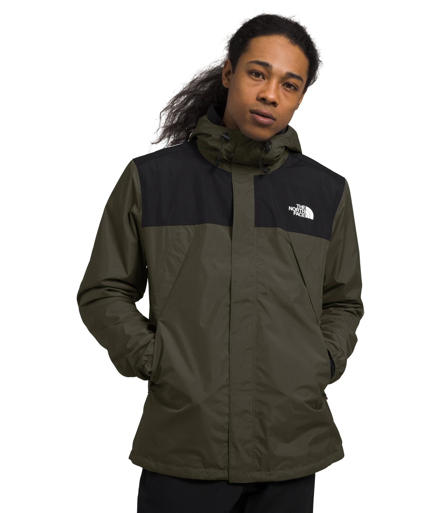 THE NORTH FACE Men's Antora Triclimate Jacket - Waterproof, Windproof & Breathable 3-in-1 Outdoor Shell - PFAS Free Eco-Friendly Design - Perfect for Hiking, Camping & Winter Adventures