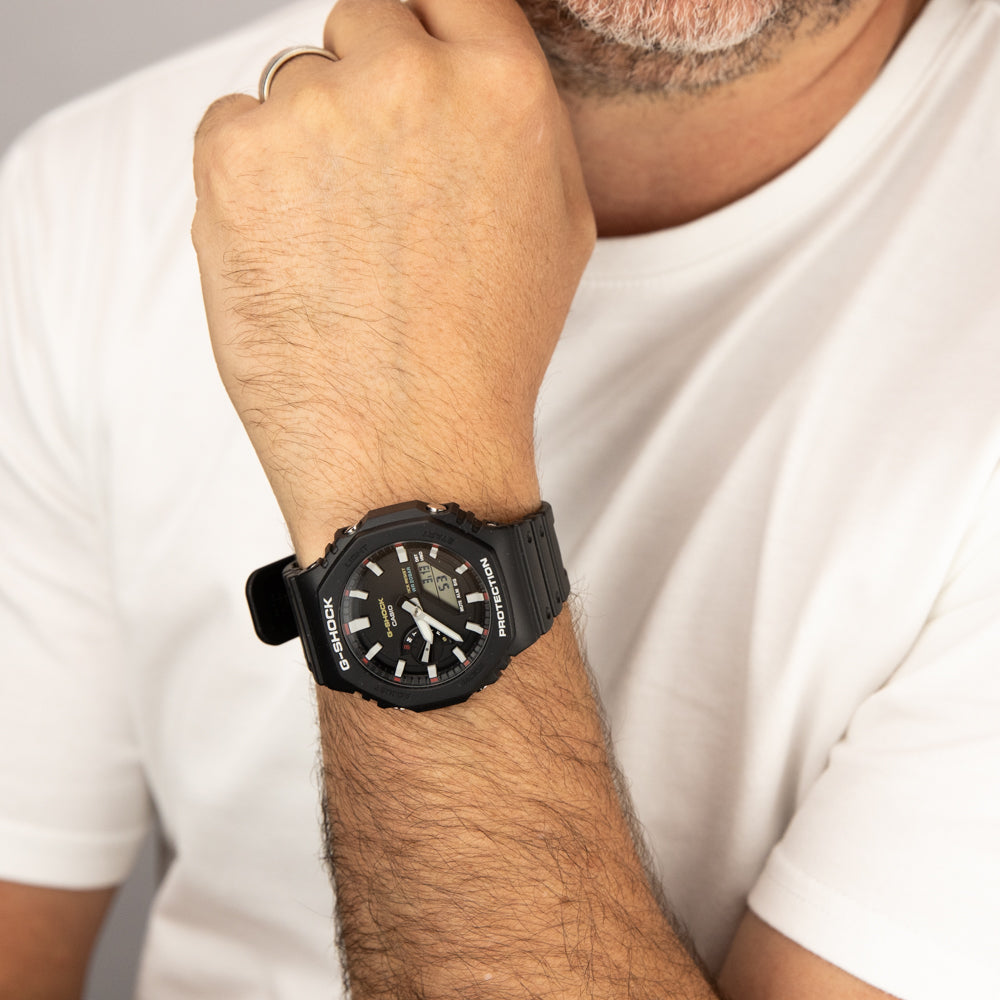 Casio G-Shock GA2100RL-1A Digital Analog Watch - Rugged, Water-Resistant for Outdoor & Sports Activities