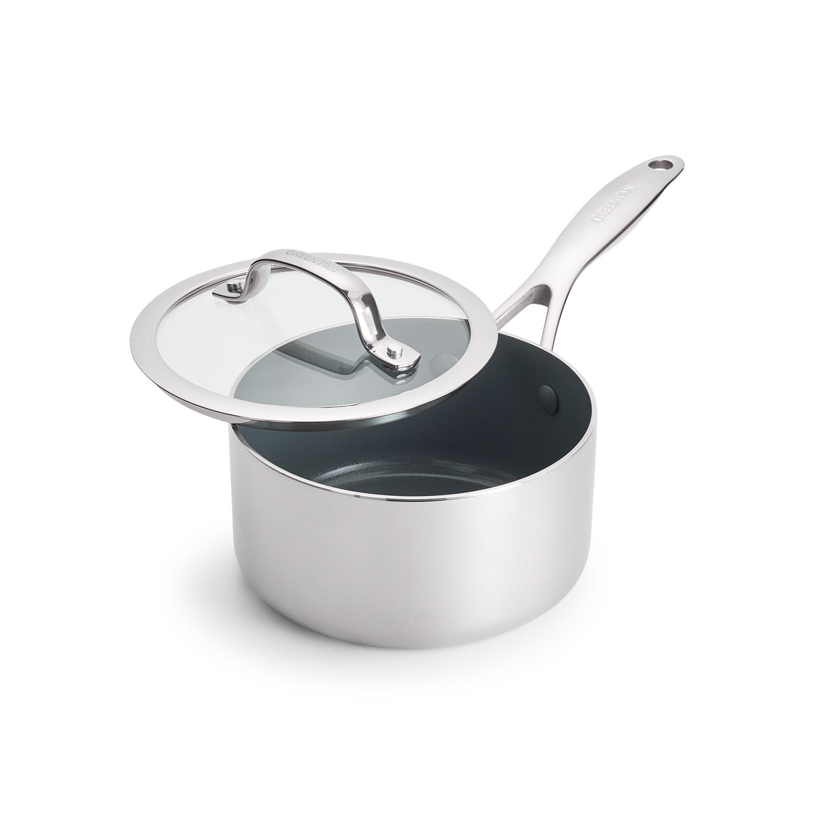 Valencia Pro 1.5 Quart Stainless Steel Saucepan with Lid - Perfect for Cooking, Boiling & Simmering Soups, Sauces and Pasta