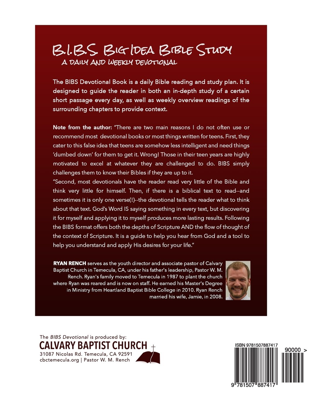 BIBS Devotional - Proverbs: Daily & Weekly Bible Study with Big Idea Method for Personal Growth & Spiritual Reflection | Perfect for Quiet Time, Small Groups & Church Studies