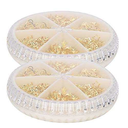 DIY Nail Art Kit - Shiny Exquisite Metal Nail Decorations for Stylish Manicures | Professional Nail Salon Tools & Accessories | Perfect for Home Nail Art, Parties, and Special Occasions