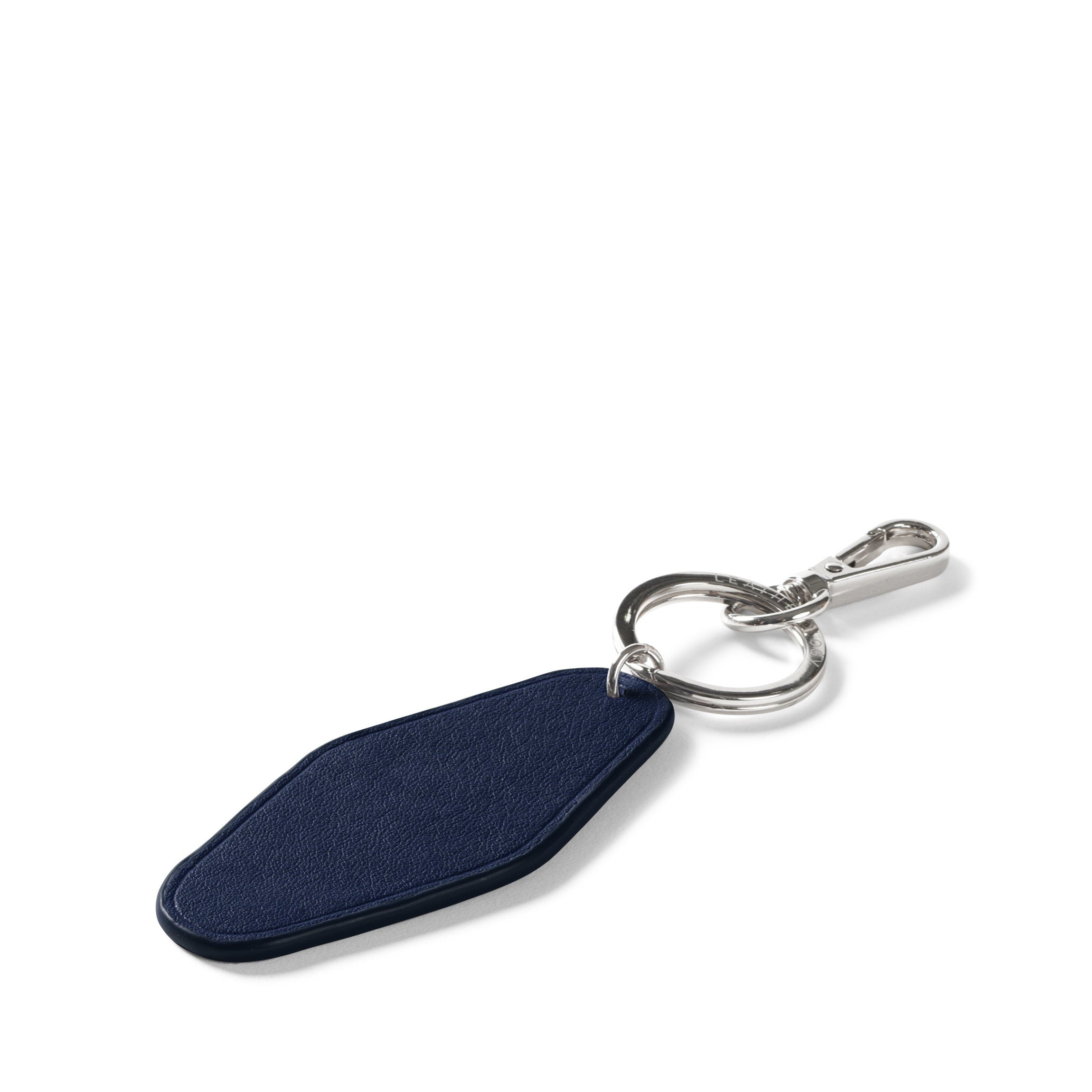 Navy Blue Custom Hotel Keychain - Durable & Stylish Key Holder for Hotels, Resorts, and Hospitality Businesses - Perfect for Guest Room Keys, Staff ID Badges, and Promotional Giveaways
