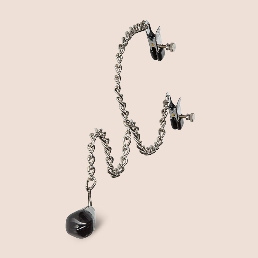 Nipple Play® Weighted Nipple Clamps - Adjustable Clamps for Sensual Play | BDSM, Couples, and Adult Toys for Enhanced Pleasure