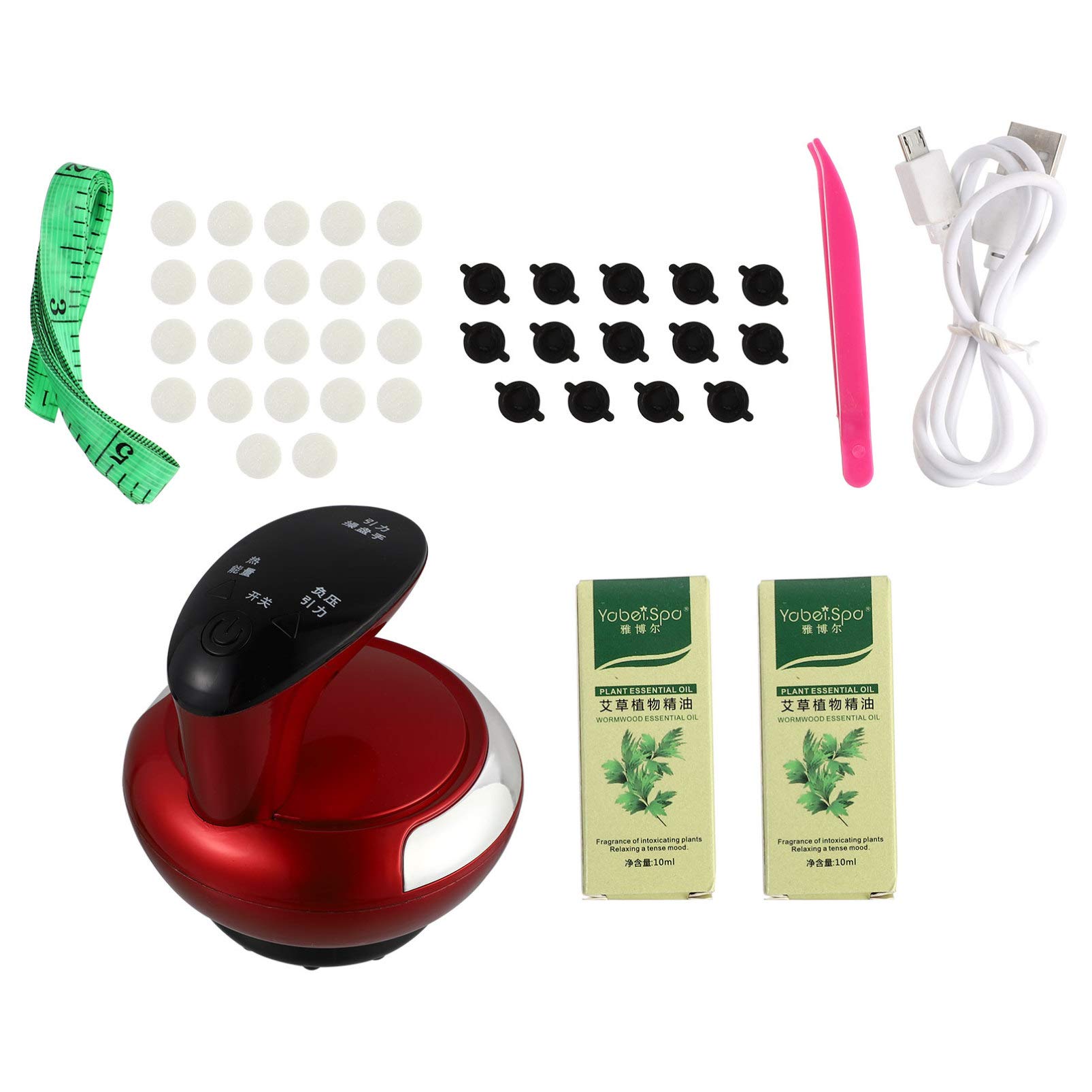 Electric Gua Sha Massager - Handheld Gua Sha Scraper & Cupping Therapy Tool for Body Relaxation & Pain Relief - Perfect for Home Spa, Muscle Recovery & Self-Care Routine