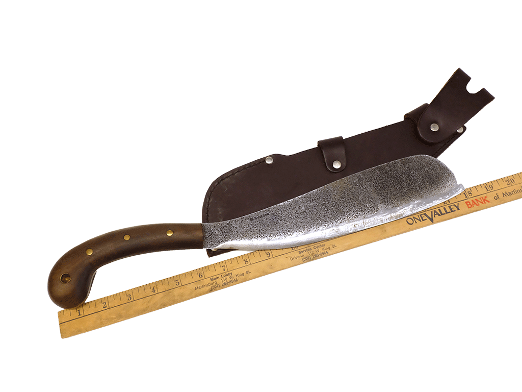 Condor 12 Inch Parang Machete with Leather Sheath - High Carbon Steel Blade for Bushcraft, Camping & Outdoor Survival
