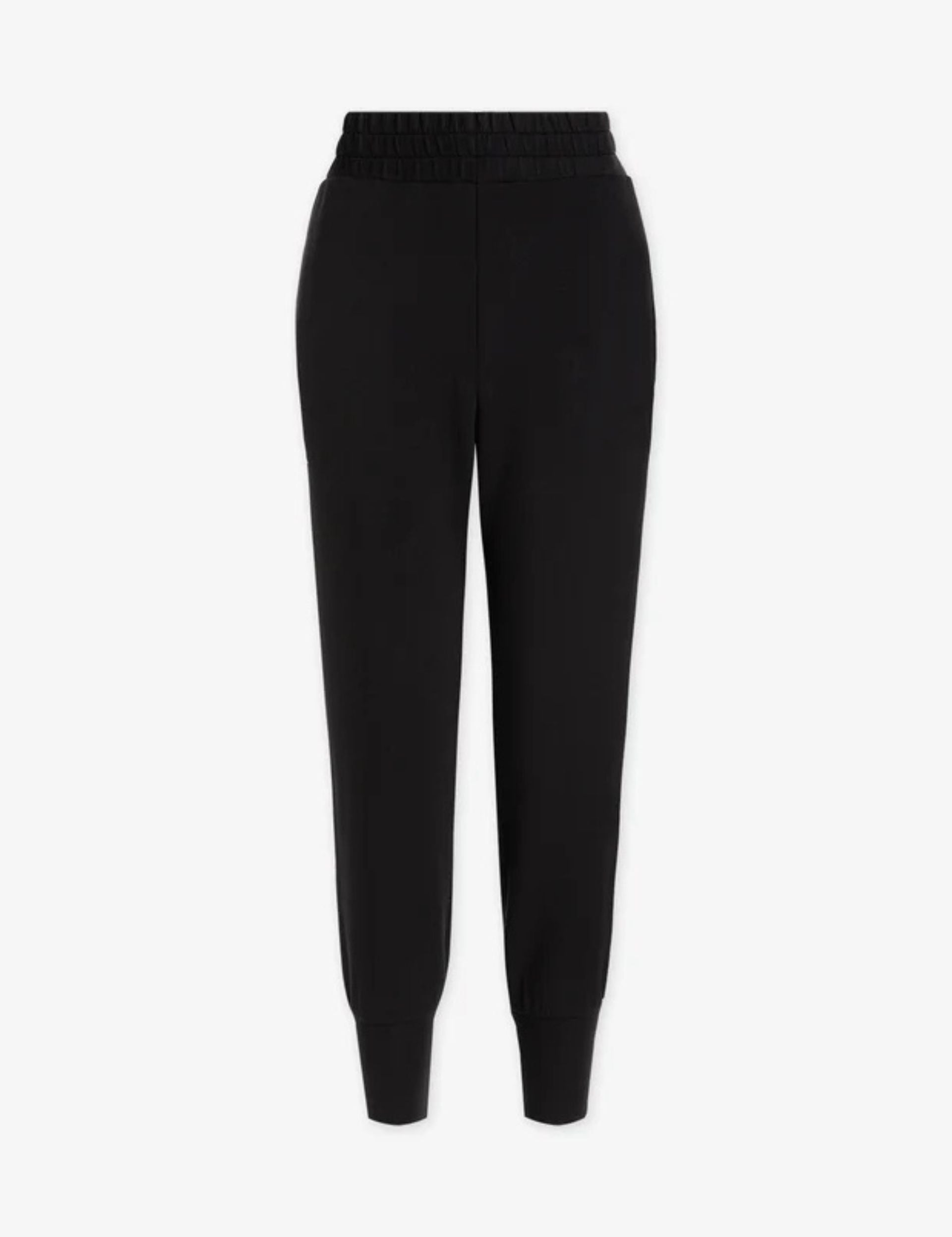 Slim Cuff Pants for Women - 27.5 Inch Inseam, Black Stretch Ankle Pants | Perfect for Work, Office, Travel & Casual Wear