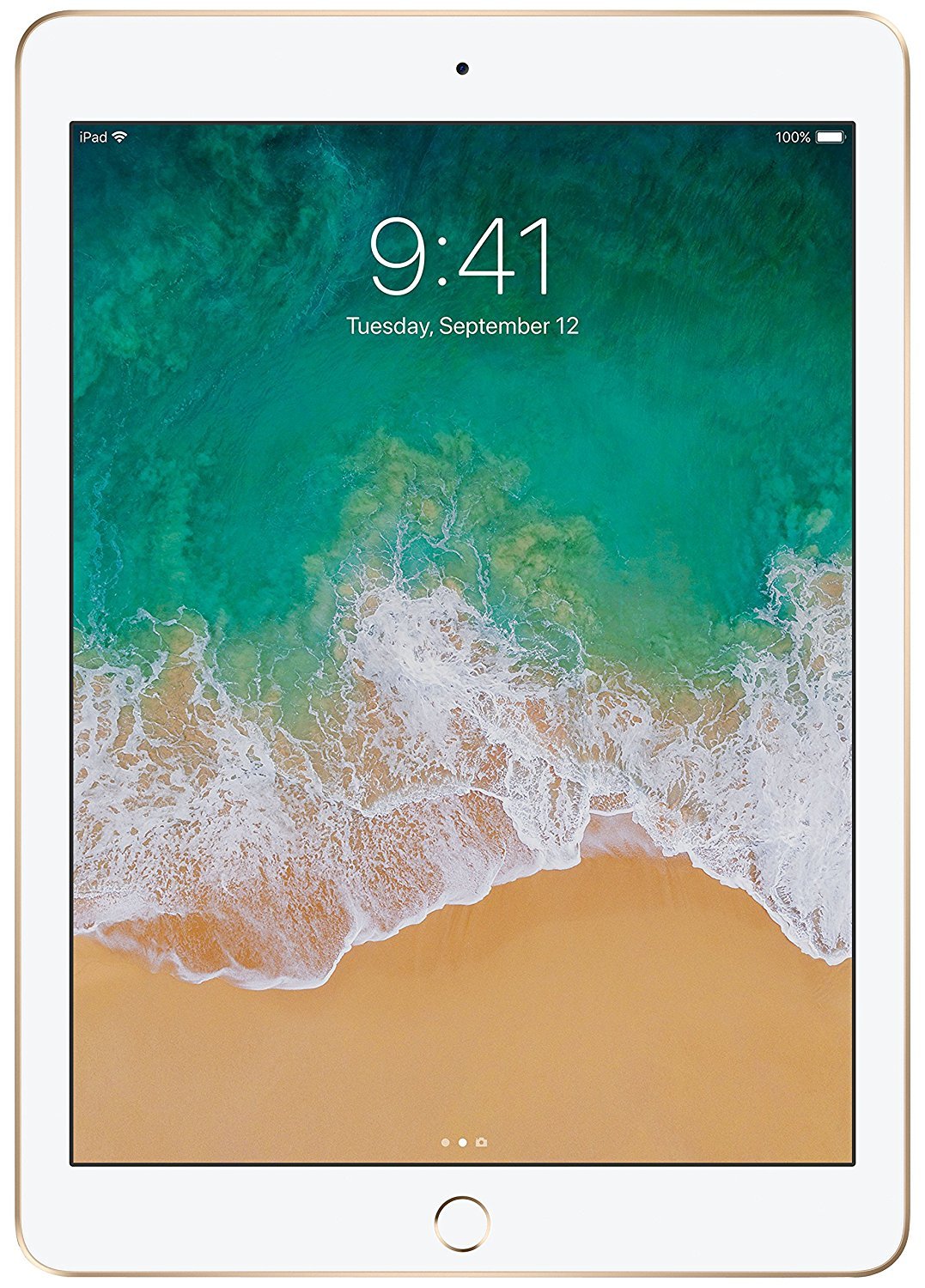 Refurbished Apple iPad 9.7-inch (2017 Model) - 32GB Wi-Fi Gold Tablet for Work, School & Entertainment | Like New Condition