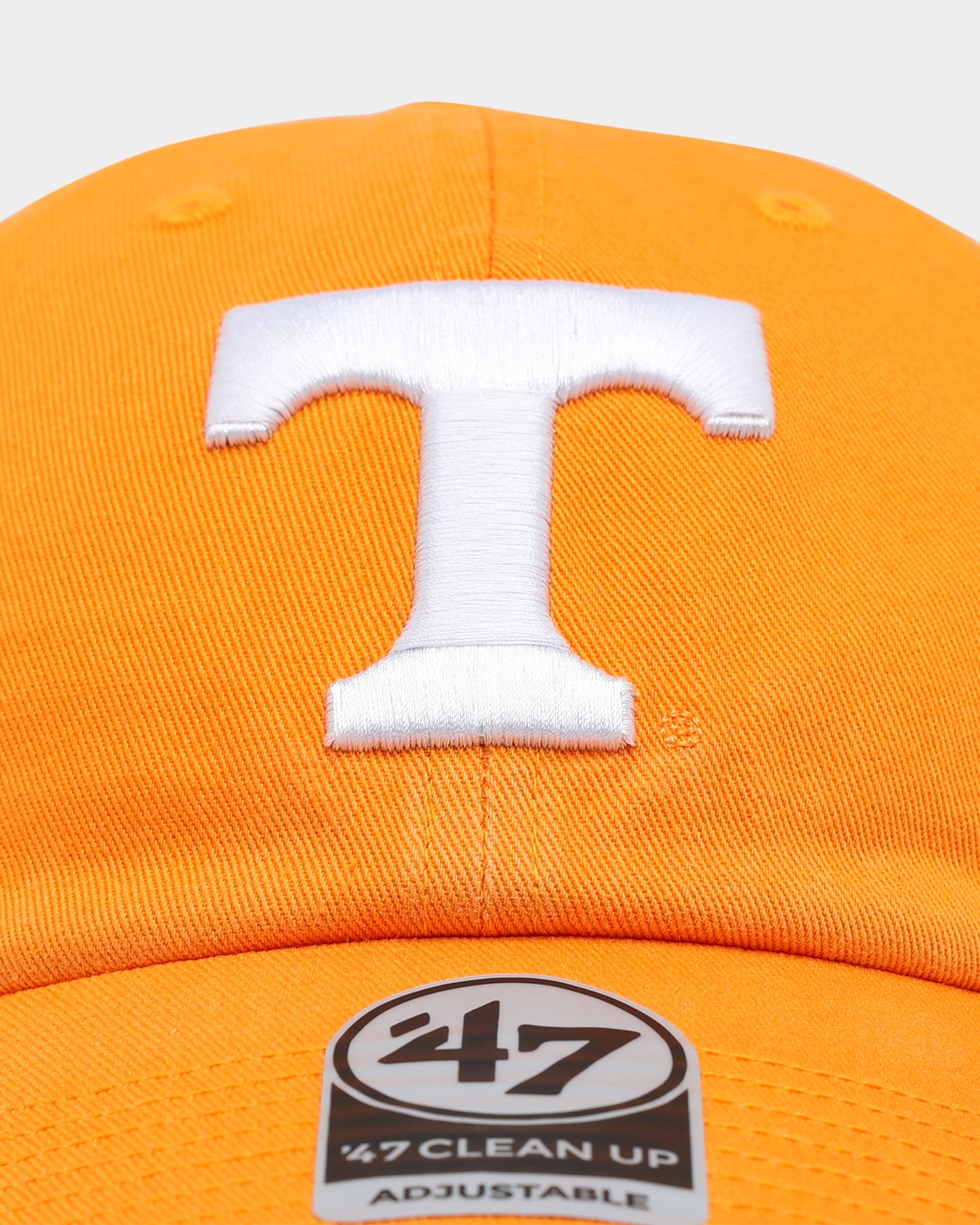 47 Brand Tennessee Volunteers '47 Clean Up Strapback Adjustable Hat - Vibrant Orange - Perfect for Game Day, Tailgating & College Football Fan Gear