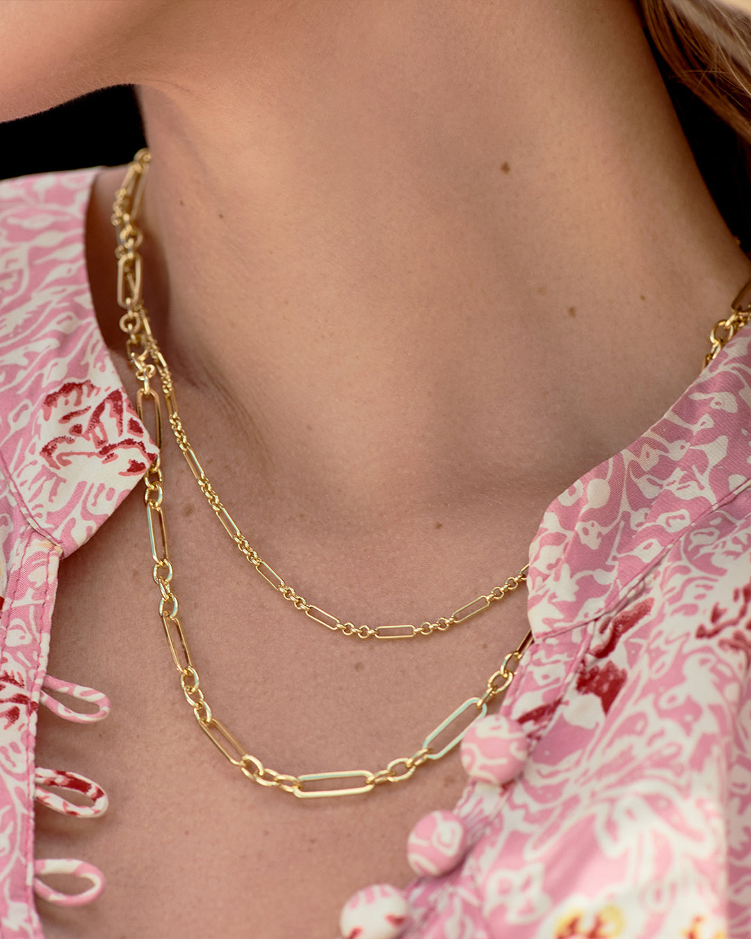 Reed Mini Necklace - Elegant & Dainty Gold-Plated Pendant for Women - Perfect for Everyday Wear, Date Nights & Special Occasions