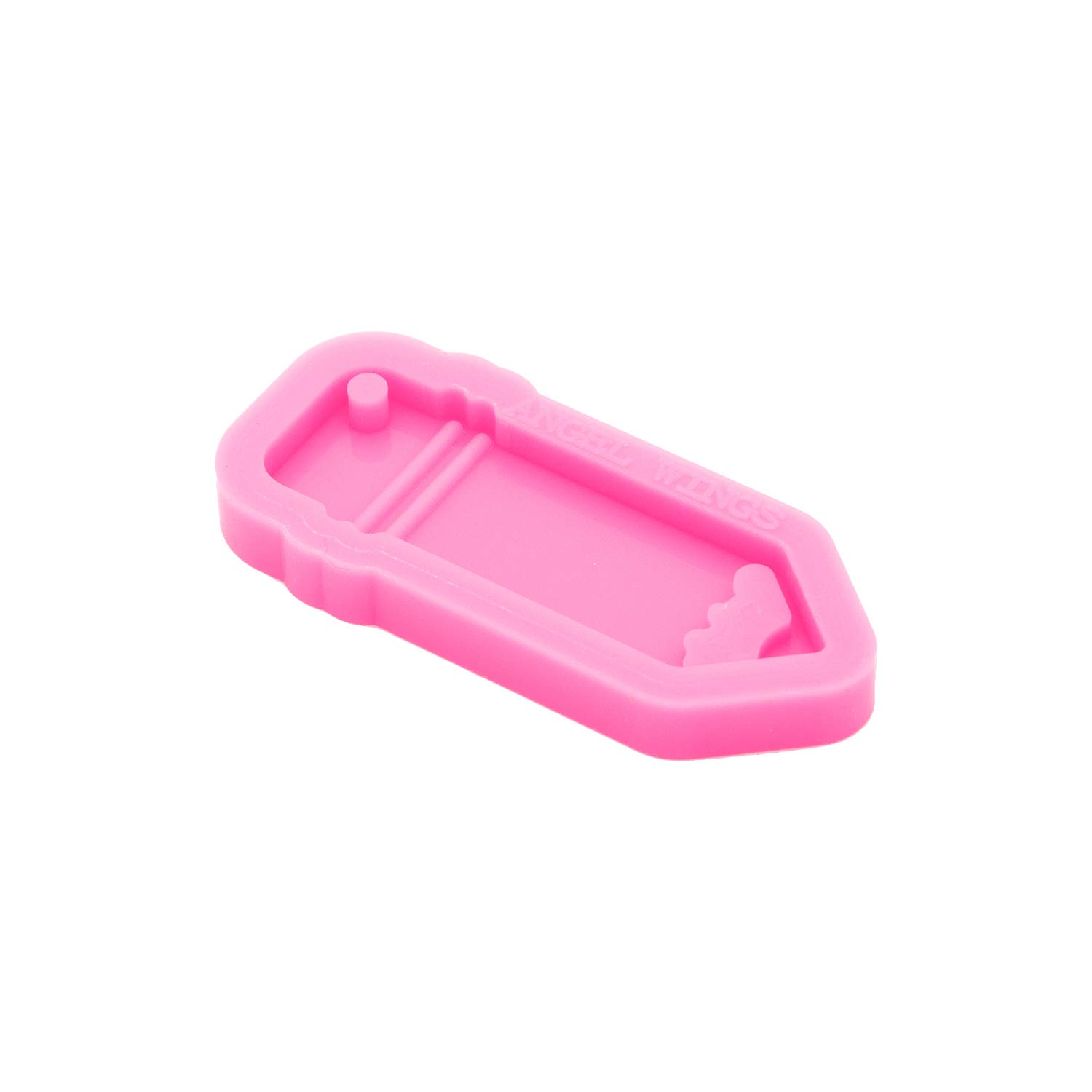 Shiny Glossy Pencil-Shaped Silicone Molds for Polymer Clay & Epoxy Resin Jewelry Making - DIY Keychain, Necklace & Craft Molds - Perfect for Handmade Gifts, DIY Projects & Resin Art Creations