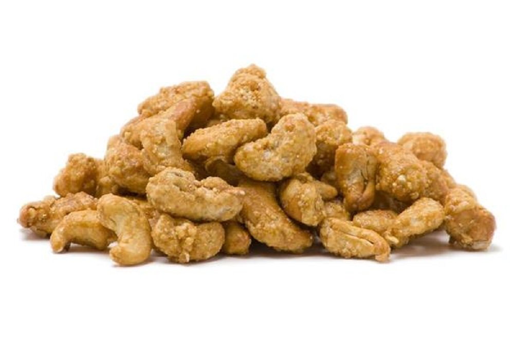 Premium Gourmet Toffee Coated Cashews - 10 lbs Bulk Bag | Sweet Crunchy Caramelized Cashew Nuts Snack | Perfect for Parties, Gifts & Office Treats | Its Delish Brand