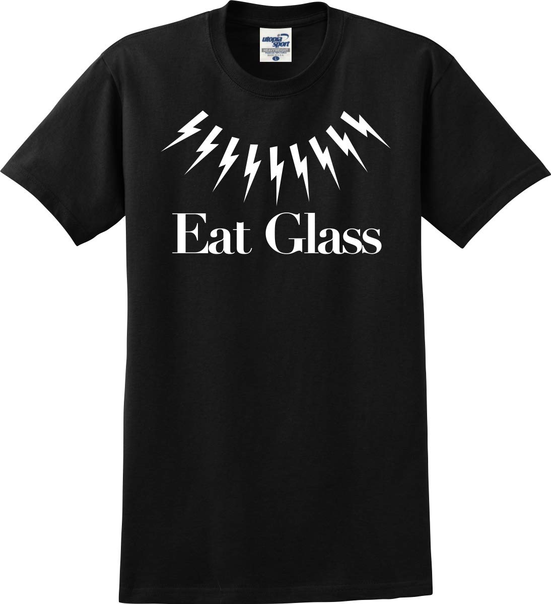 Funny David Rose Eat Glass Lightning Bolts T-Shirt for Men & Women (S-5X) - Perfect for Schitt's Creek Fans, Comedy Lovers & TV Show Merch Collectors