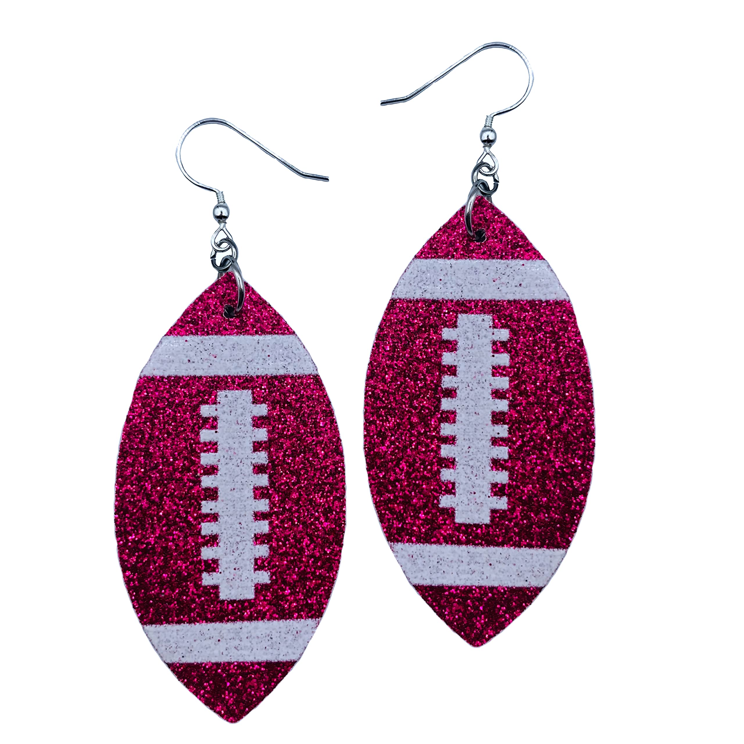 Football Earrings for Women - Stylish Football Jewelry & Accessories - Perfect Gift for Football Moms & Fans - Game Day, Tailgating & Sports Events