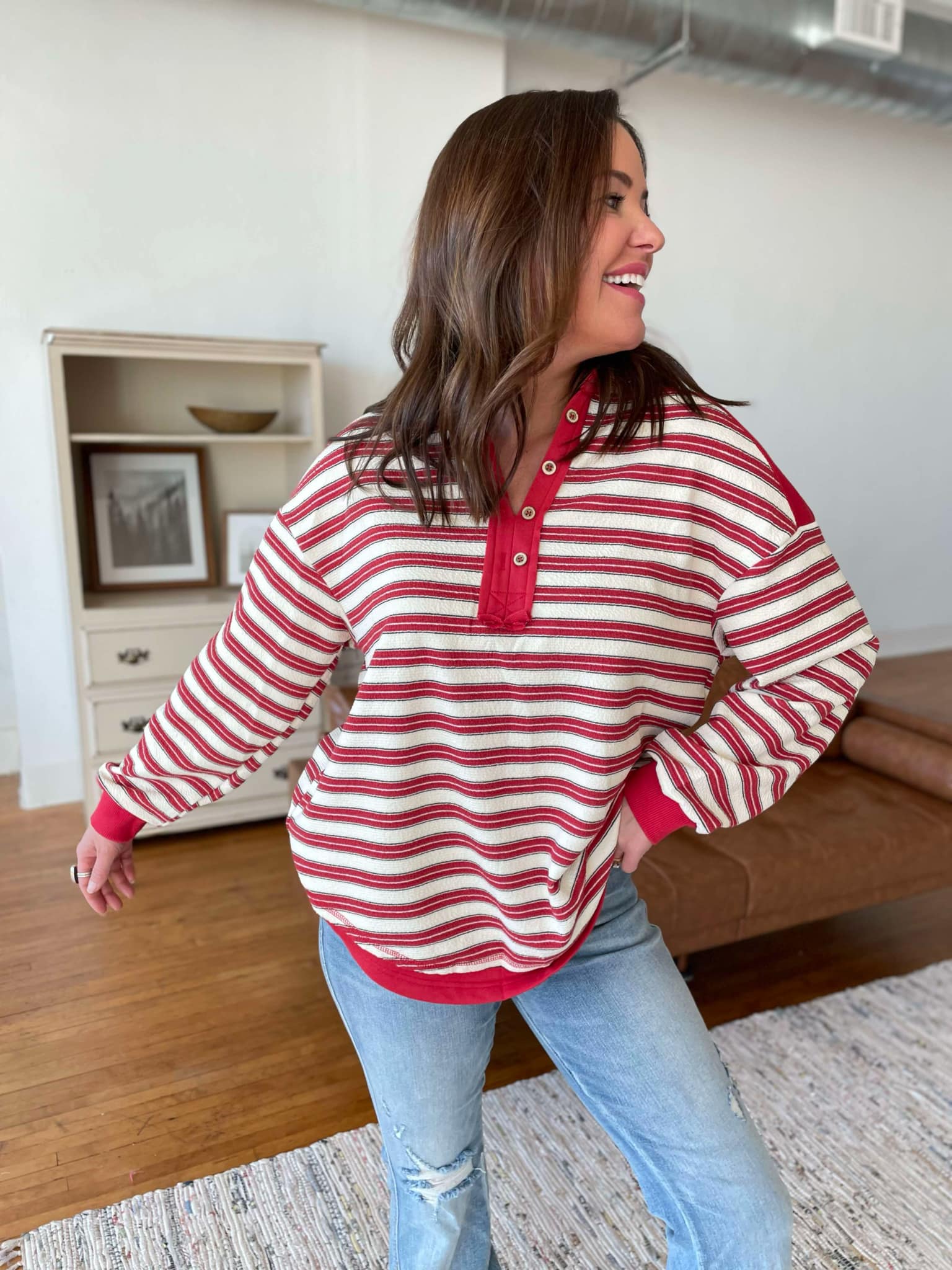 PREORDER: Beyond the Sea Striped Top - 3 Color Options for Women | Casual & Beachwear Fashion | Perfect for Summer Outfits & Vacations