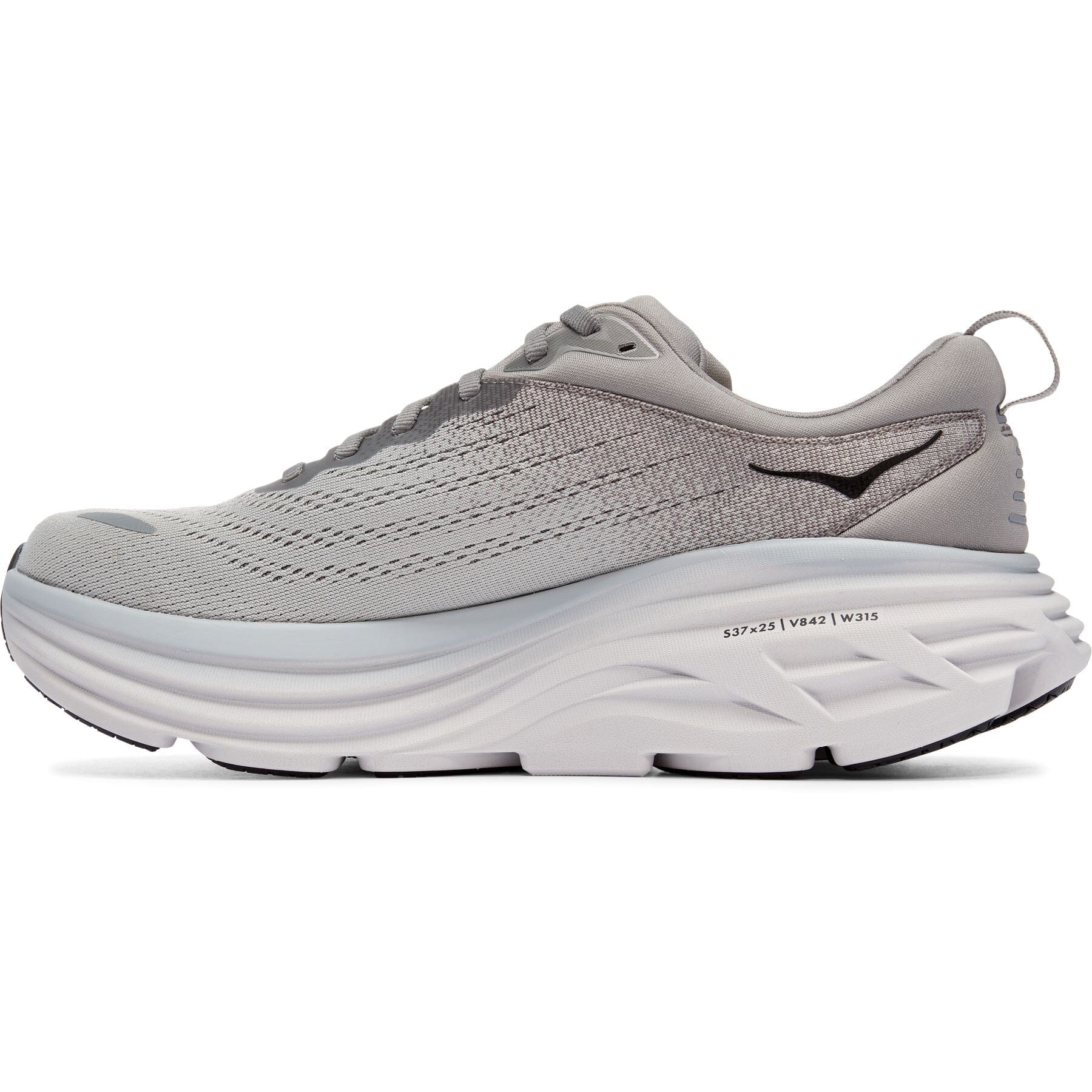 HOKA BONDI 8 Men's Wide Running Shoes - Final Sale | Cushioned Road Running & Walking Shoes for Men with Arch Support - Perfect for Marathon Training, Jogging & Daily Comfort