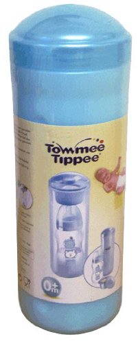 Tommee Tippee 30322-0011 Insulated Baby Formula Dispenser & Storage Container - Blue | Portable Powdered Milk Organizer for Travel, Daycare & On-the-Go Feeding