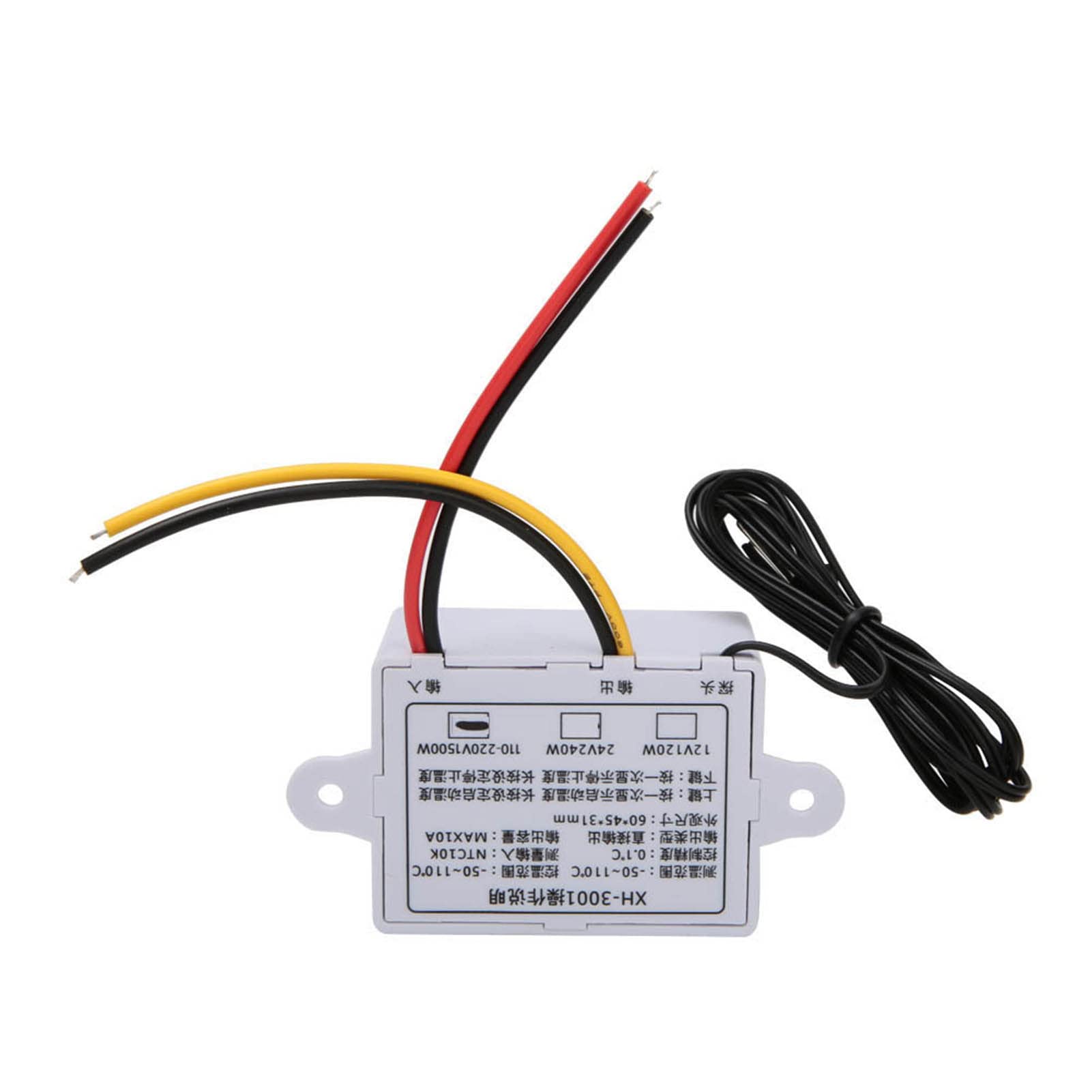 Digital Temperature Controller 110-220V 1500W - Precise Thermostat for Homebrew, Aquarium, Reptile Enclosure & Greenhouse Climate Control