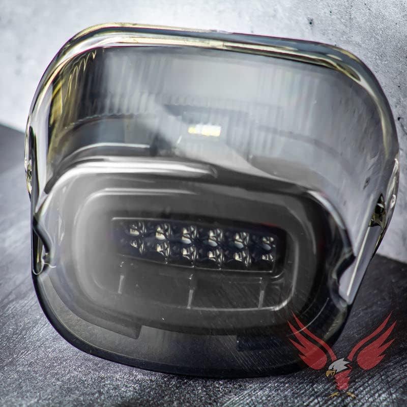 **Eagle Lights HALOZ Layback LED Tail Light with Turn Signals for Harley Davidson Motorcycles – High-Visibility Brake Light for Night Riding & Safety**    *(Use Case: Enhances visibility and safety for Harley Davidson riders during night rides, group rides, or urban commuting.)*
