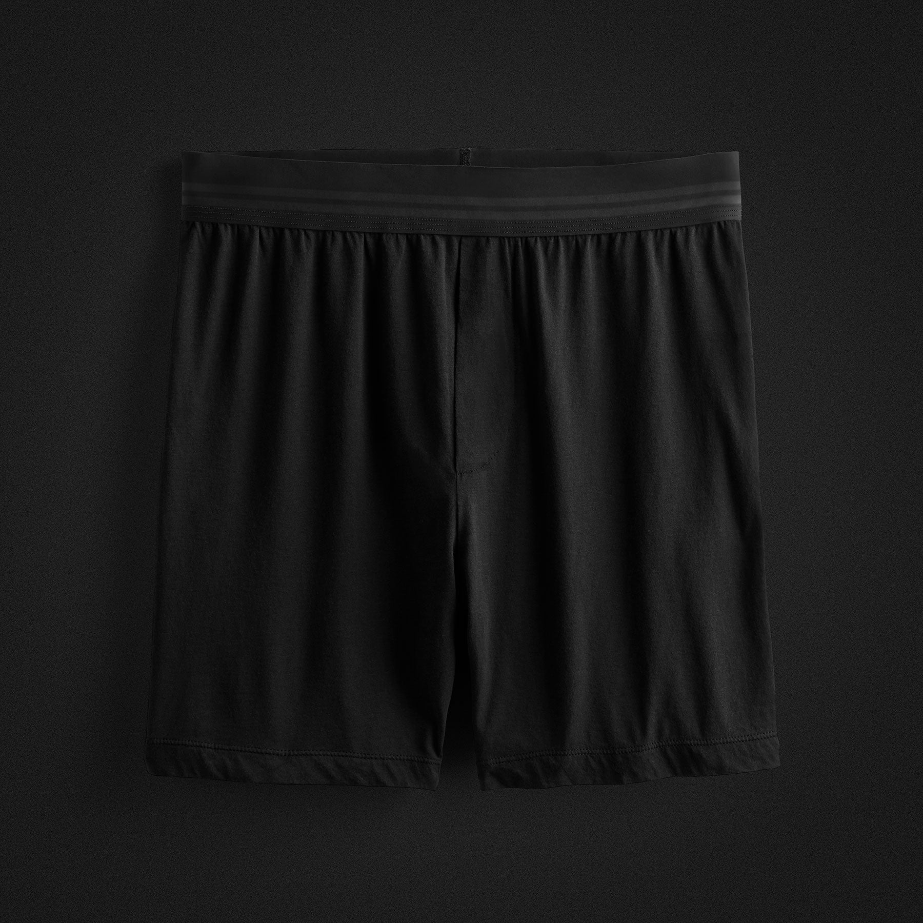 Luxe Lotus Relaxed Fit Boxer Shorts for Men - Soft Breathable Cotton Underwear, Comfortable Boxer Briefs in Black - Perfect for Sleeping, Lounging & Everyday Wear
