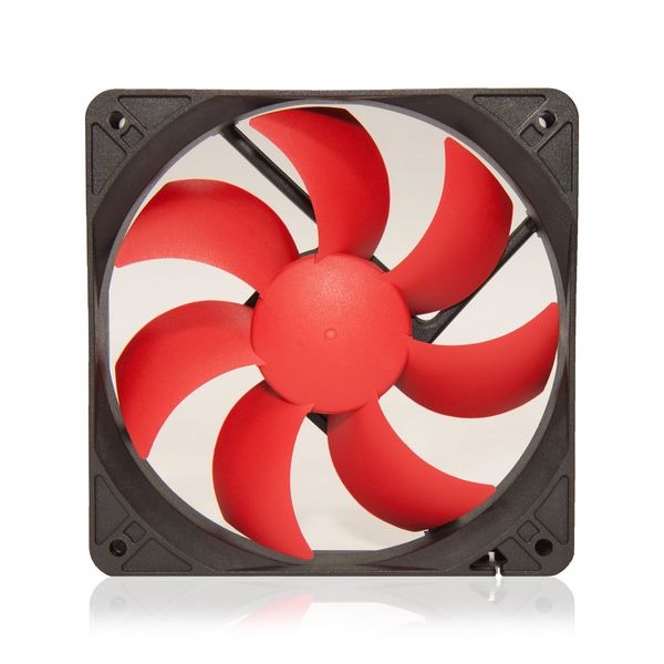 SilenX 120mm x 120mm x 25mm High Performance Fluid Dynamic Bearing Cooling Fan - EFX-12-15 - Ultra Quiet PC Case Fan for Gaming Computers, Workstations & Home Office Desktops