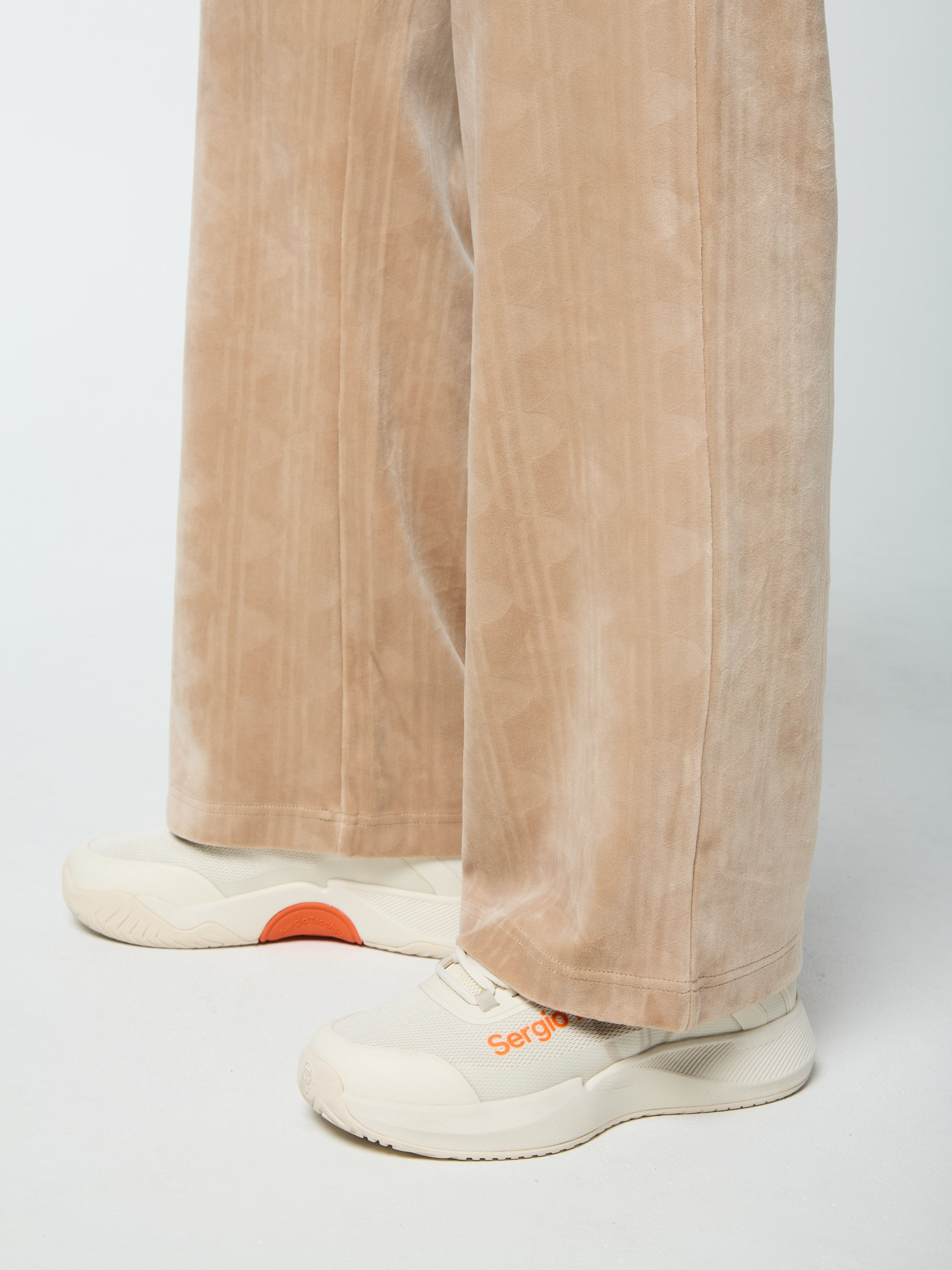 Gabrisa Women's Velour Track Pants - Soft Lounge Pants for Women, Comfortable Joggers with Elastic Waistband - Perfect for Yoga, Home Wear & Casual Outfits (Humus Color)
