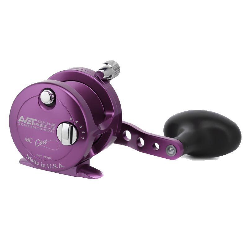 Avet G2 SXJ 5.3 Narrow Spool Magic Cast Fishing Reel - Lightweight Saltwater Reel for Offshore & Inshore Fishing - Perfect for Casting Lures & Live Bait