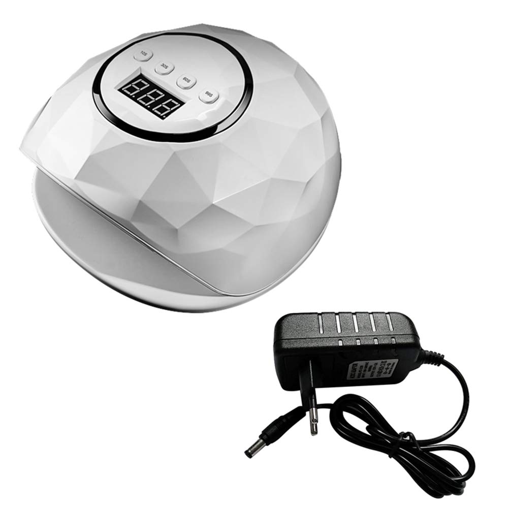Ubersweet® 72W Professional UV LED Nail Lamp for Gel Polish Curing - Fast Drying Manicure & Pedicure Light for Salon & Home Use - Perfect for Gel Nails, Acrylics, and Dip Powder Nails