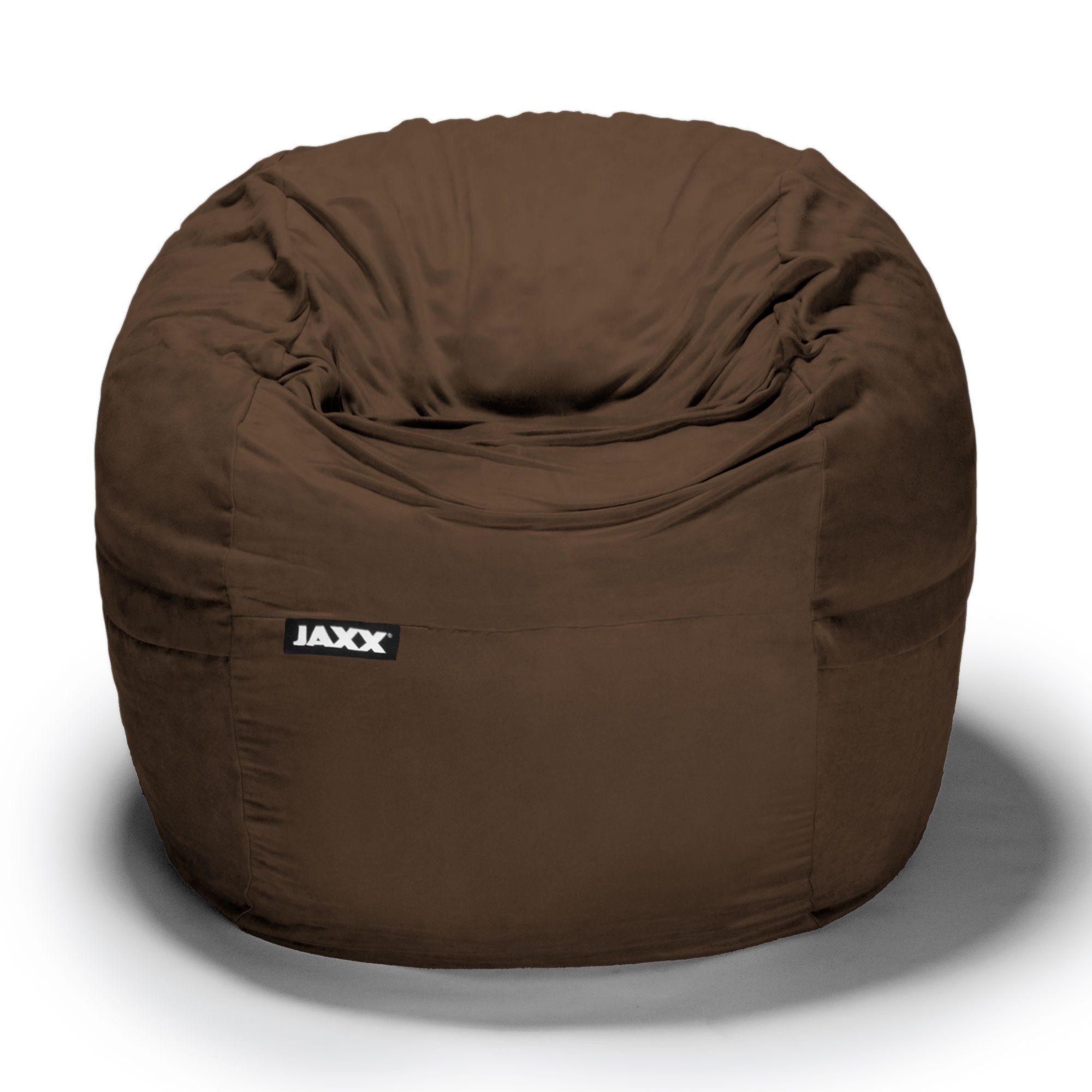 Jaxx Saxx 3 Feet Bean Bag Chair for Kids & Adults - Soft & Comfortable Chocolate Brown Lounger - Perfect for Bedroom, Game Room, Dorm & Relaxation